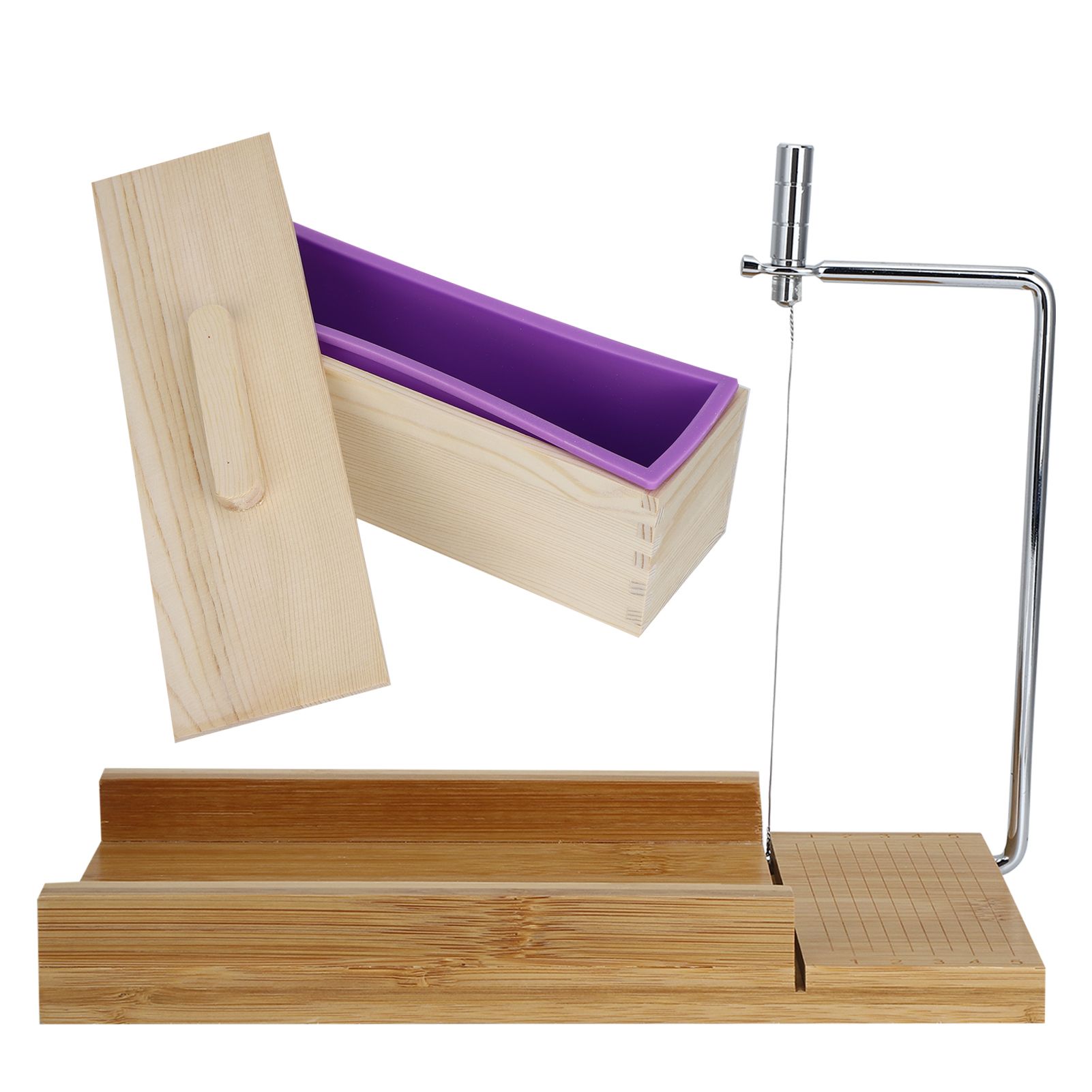 DIY HandMade Soap Candle Bread Making Mold Mould Cutter Set Kitchen Making view 8