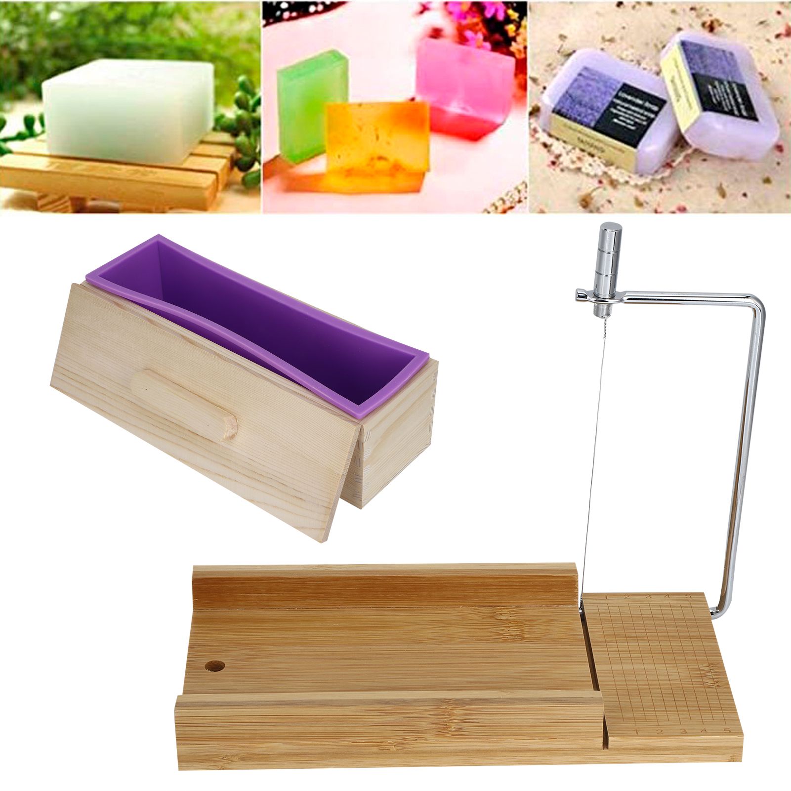 DIY HandMade Soap Candle Bread Making Mold Mould Cutter Set Kitchen Making view 9