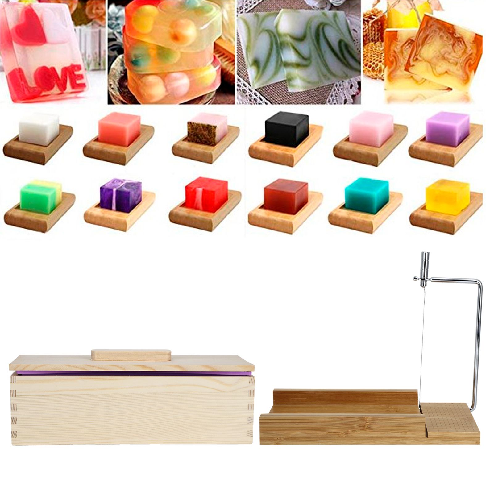 DIY HandMade Soap Candle Bread Making Mold Mould Cutter Set Kitchen Making view 10