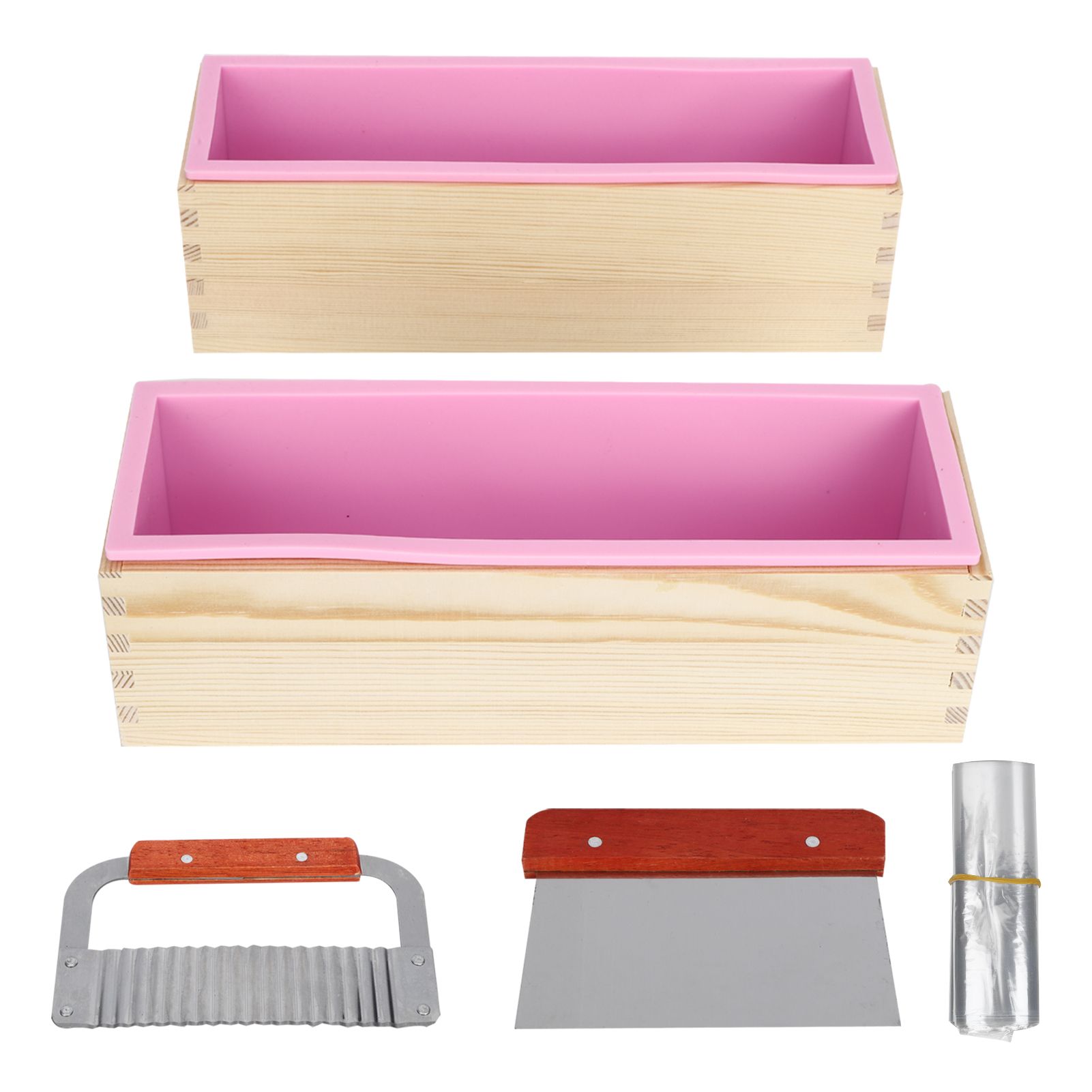 DIY Hand Made Silicone Soap Mold Cutting Blade Tools for Cake Bread Chocolate