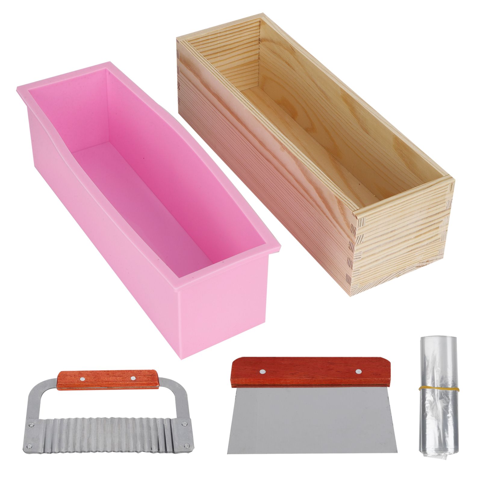 DIY Hand Made Silicone Soap Mold Cutting Blade Tools for Cake Bread Chocolate view 3