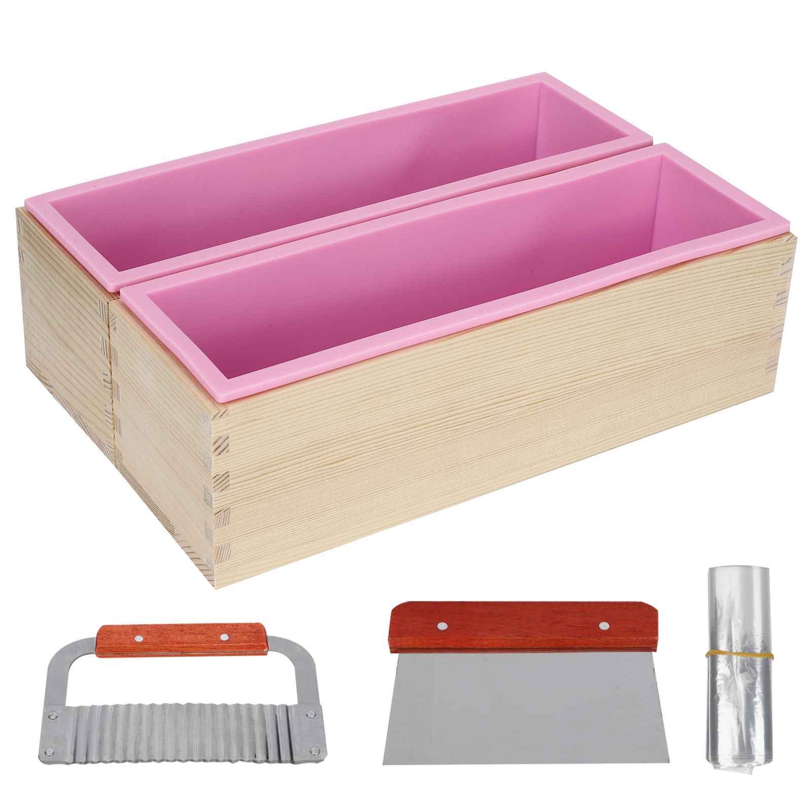 DIY Hand Made Silicone Soap Mold Cutting Blade Tools for Cake Bread Chocolate view 4