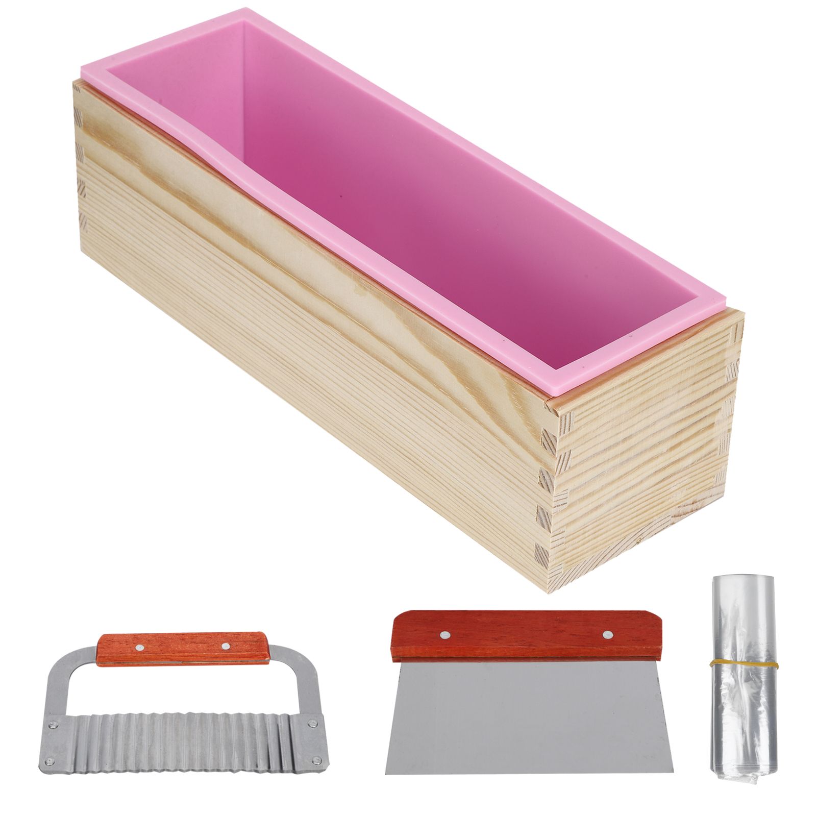 DIY Hand Made Silicone Soap Mold Cutting Blade Tools for Cake Bread Chocolate view 6