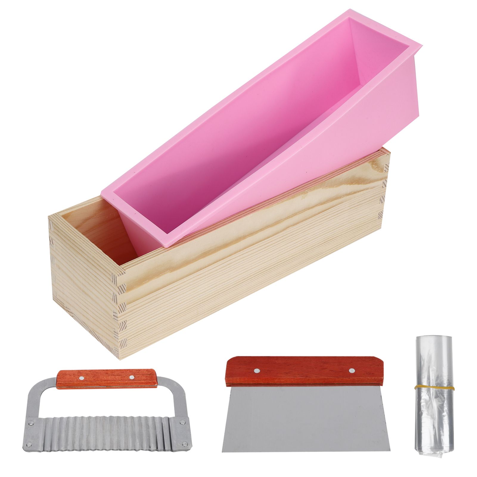 DIY Hand Made Silicone Soap Mold Cutting Blade Tools for Cake Bread Chocolate view 8