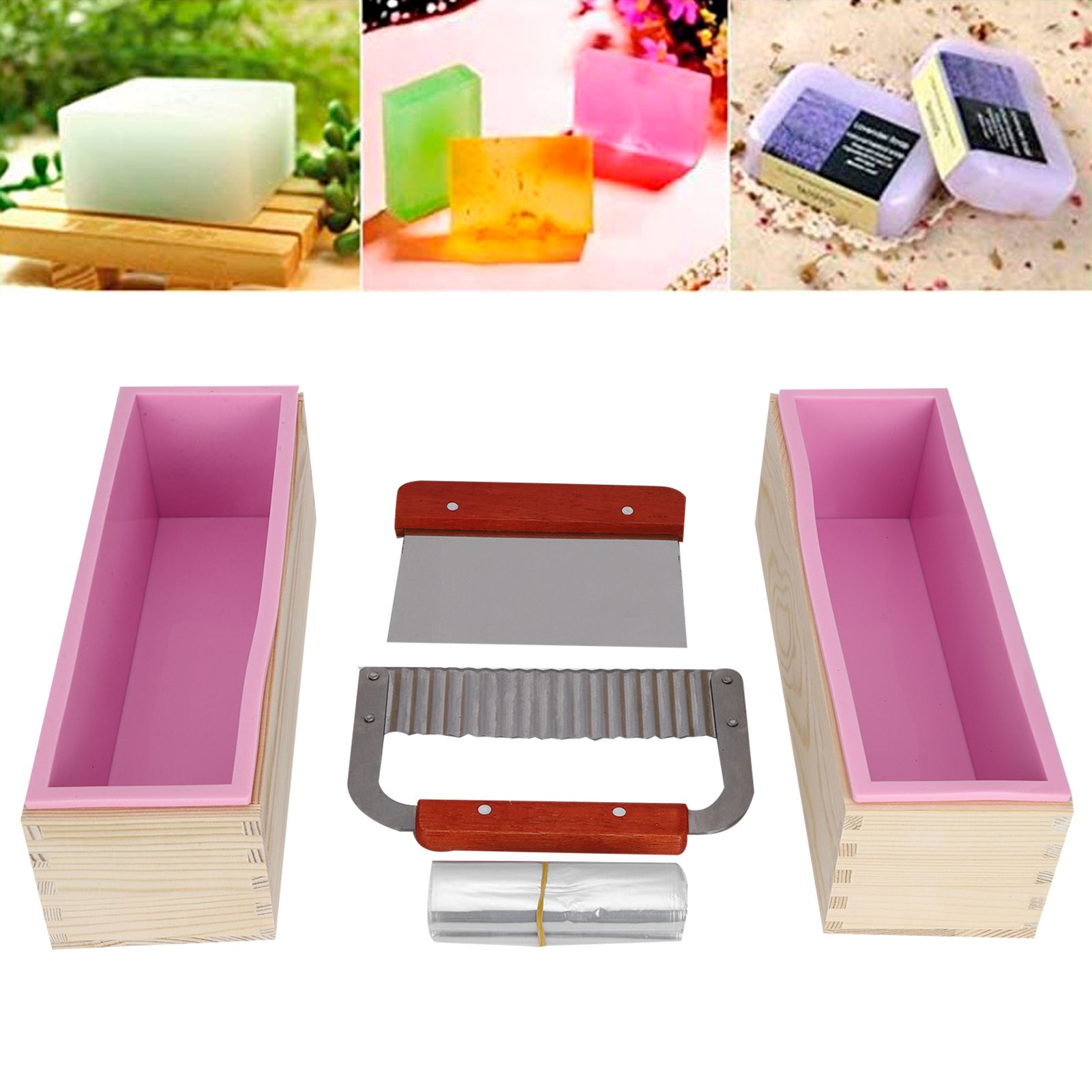 DIY Hand Made Silicone Soap Mold Cutting Blade Tools for Cake Bread Chocolate view 10