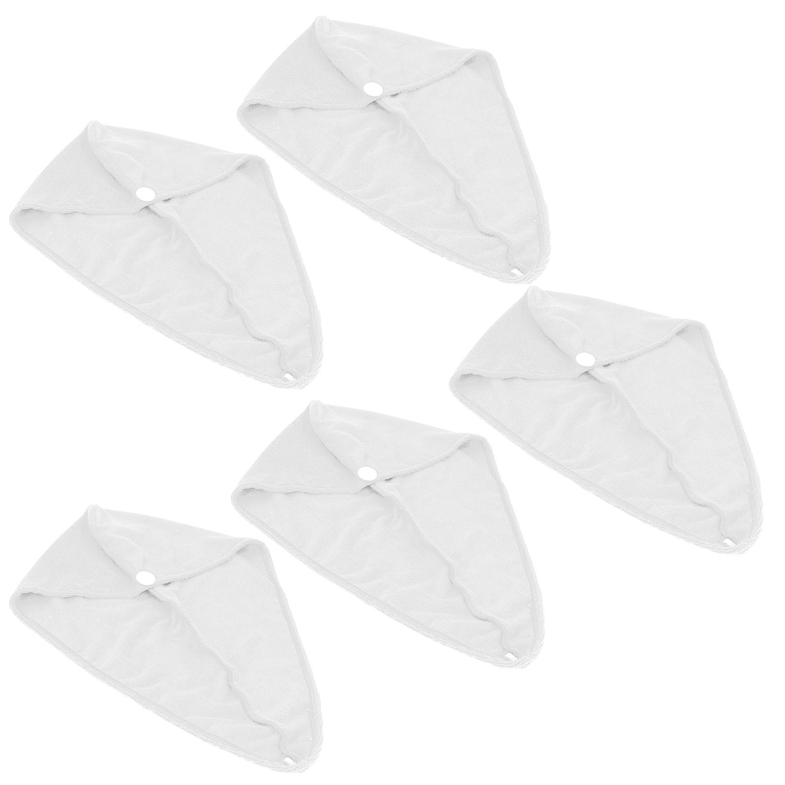 5PCS Quick Dry Microfiber Hair Hat Women Bathroom Strong Water Absorption Bath view 3