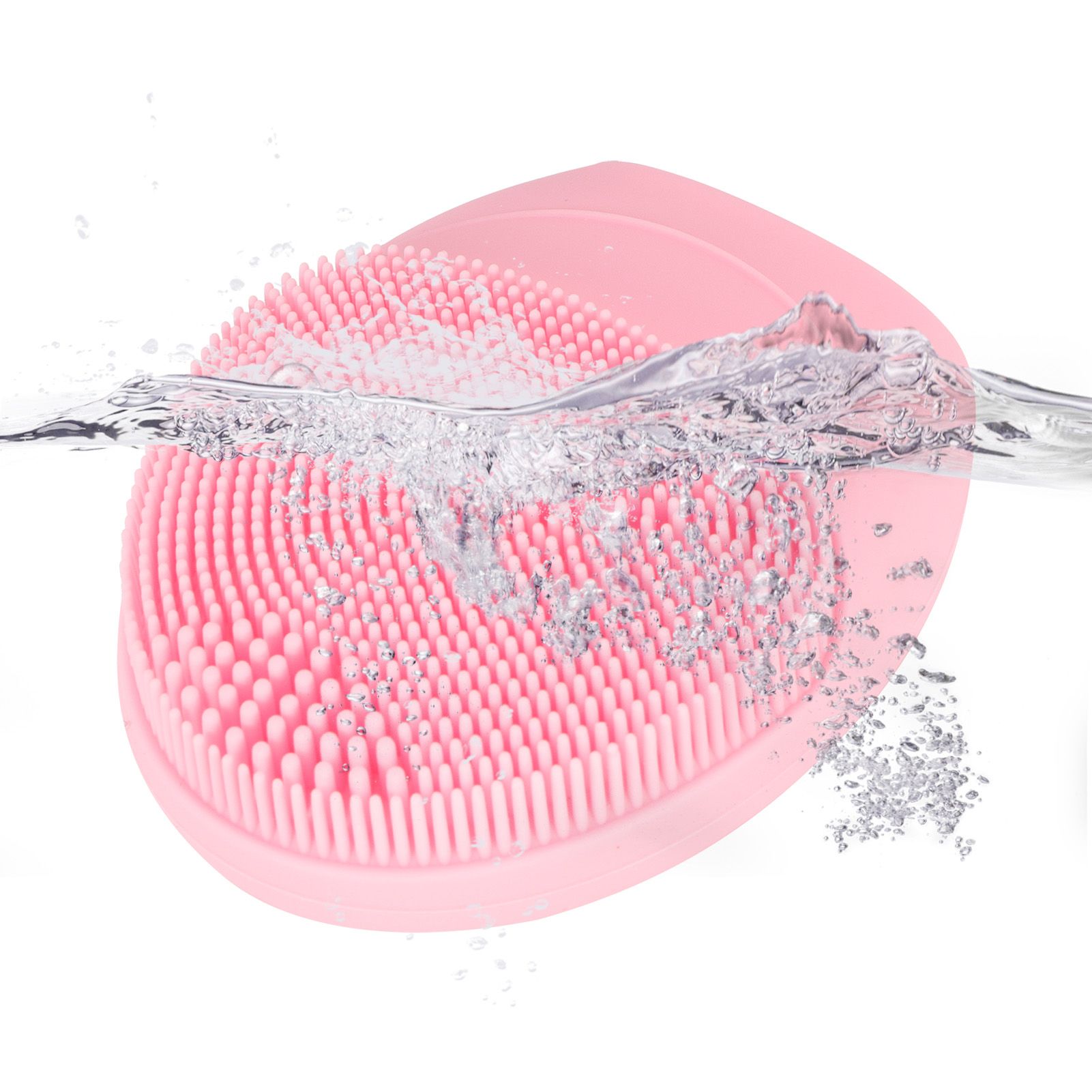 Electric Facial Cleansing Brush Waterproof Silicone Face Cleanser Vibrating view 9