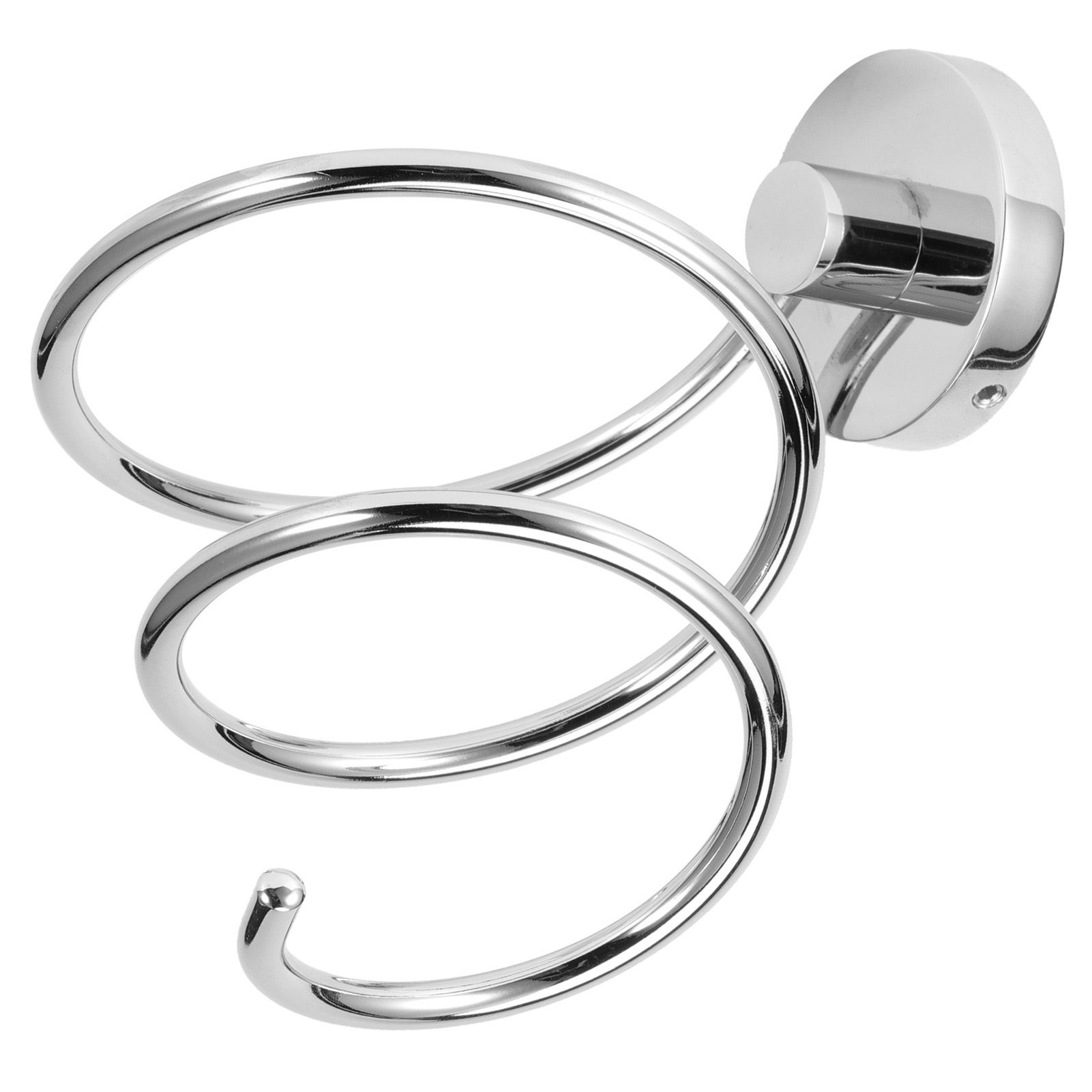 WallMounted Hair Dryer Holder Hairdressing Blower Bracket Bathroom Shelf view 3