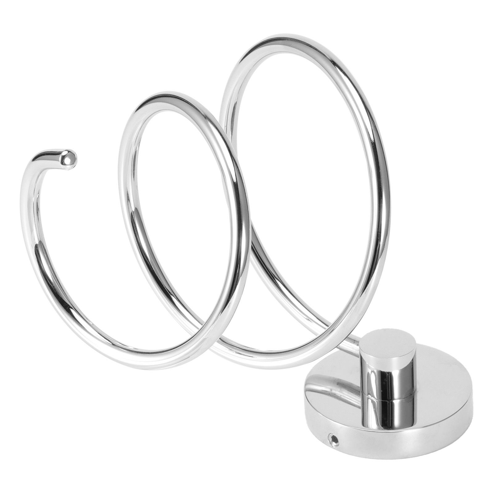 WallMounted Hair Dryer Holder Hairdressing Blower Bracket Bathroom Shelf view 4