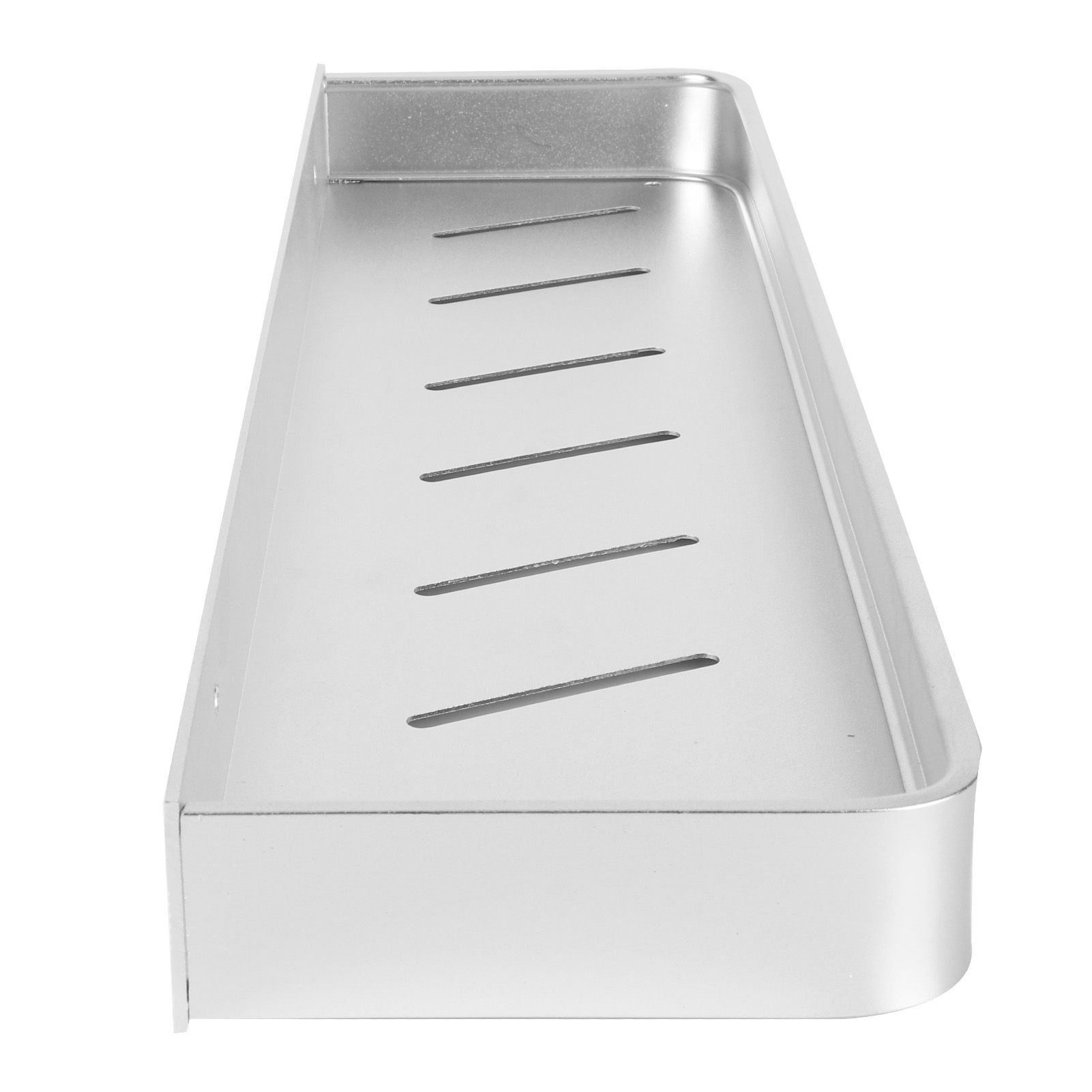Bathroom Shelf Wall Mount Space Aluminium Shower Single Layer Shelf Shampoo view 4