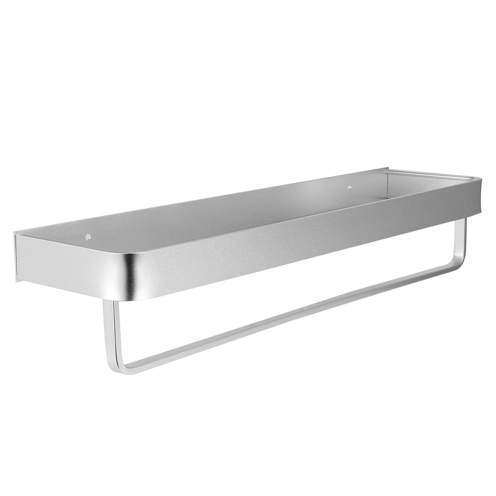 Bathroom Shelf Wall Mount Space Aluminium Shower Single Layer Shelf Shampoo view 5