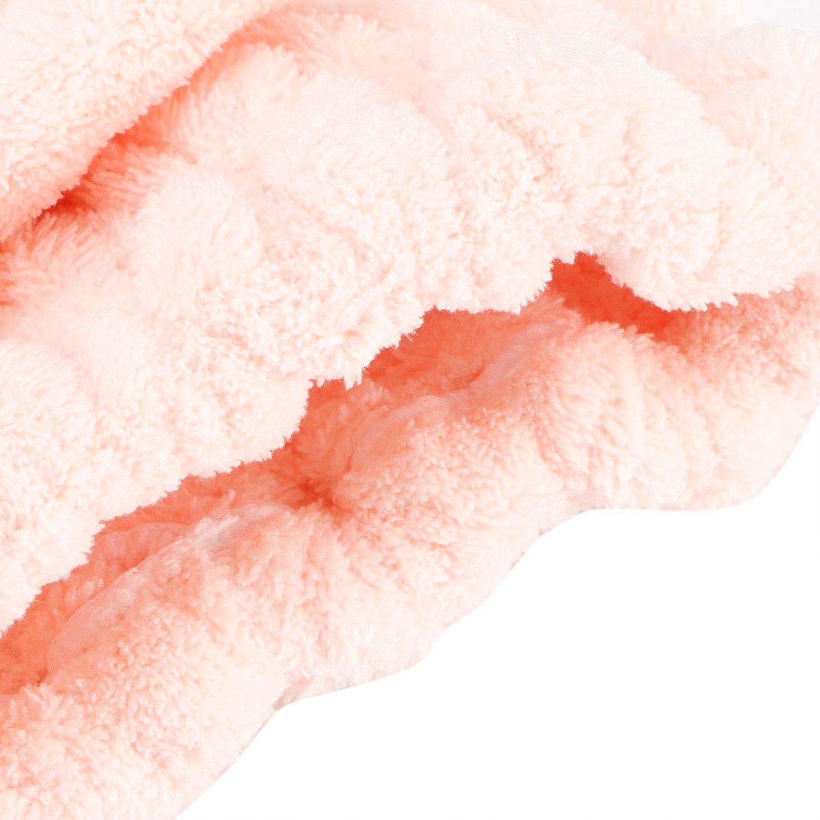 2PCS Coral Fleece Hair Drying Towels Absorbent Rapid Drying Thickening Hair view 11