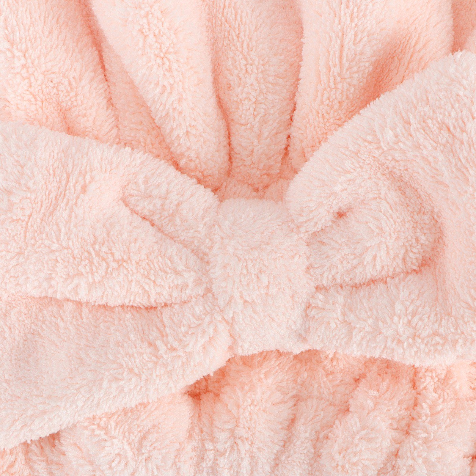 2PCS Coral Fleece Hair Drying Towels Absorbent Rapid Drying Thickening Hair view 12