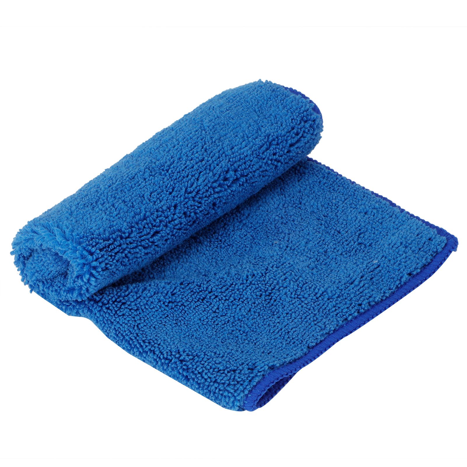 10Pcs Blue Clean Towel Square Soft Microfiber Towel Home Kitchen Cleaning Supplies view 12