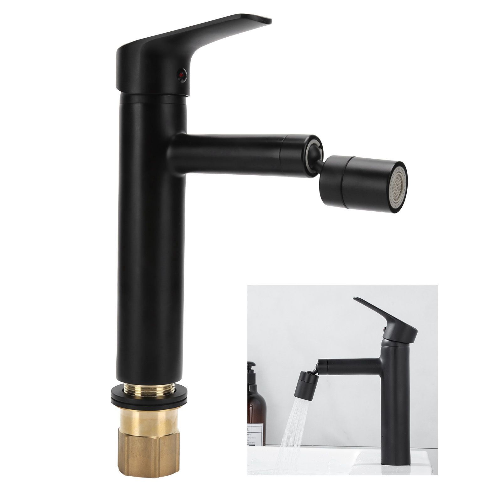 Bathroom Faucet Basin Bathroom Mixer Tap Rotational Bathroom Basin Sink Tap view 10