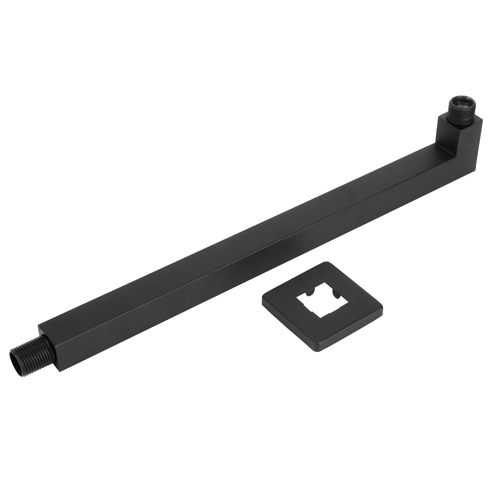 G1/2in Thread Stainless Steel Wall Mounted Extension Arm Shower Arm Shower view 2