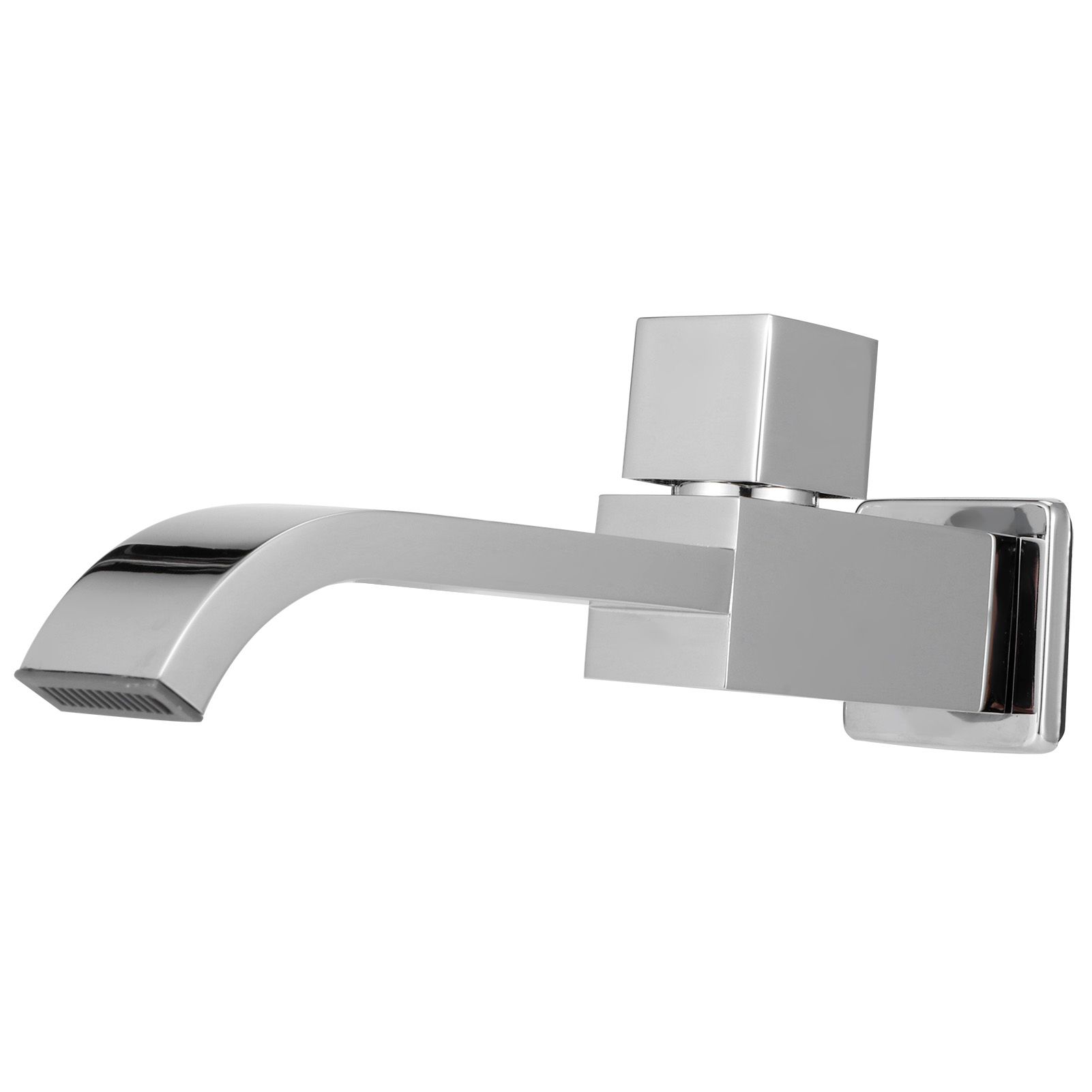 G1/2 Wall in Faucet Single Cold Waterfall Sink Basin Water Tap Bathroom
