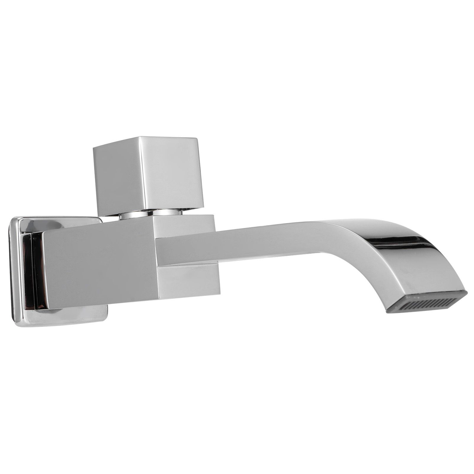 G1/2 Wall in Faucet Single Cold Waterfall Sink Basin Water Tap Bathroom view 6