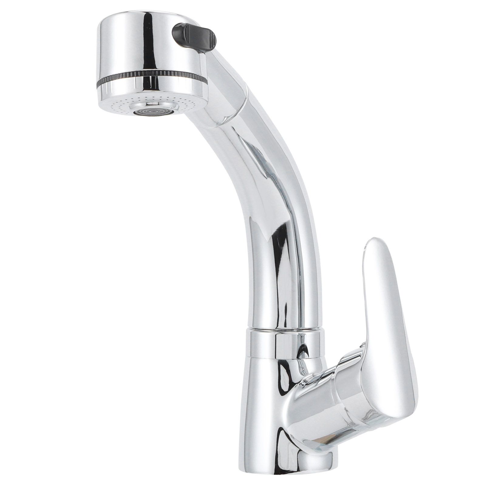 G1/2 Pull Out Bathroom Sink Faucet 360 Degree Rotatable Lift Type Hot and Cold view 5