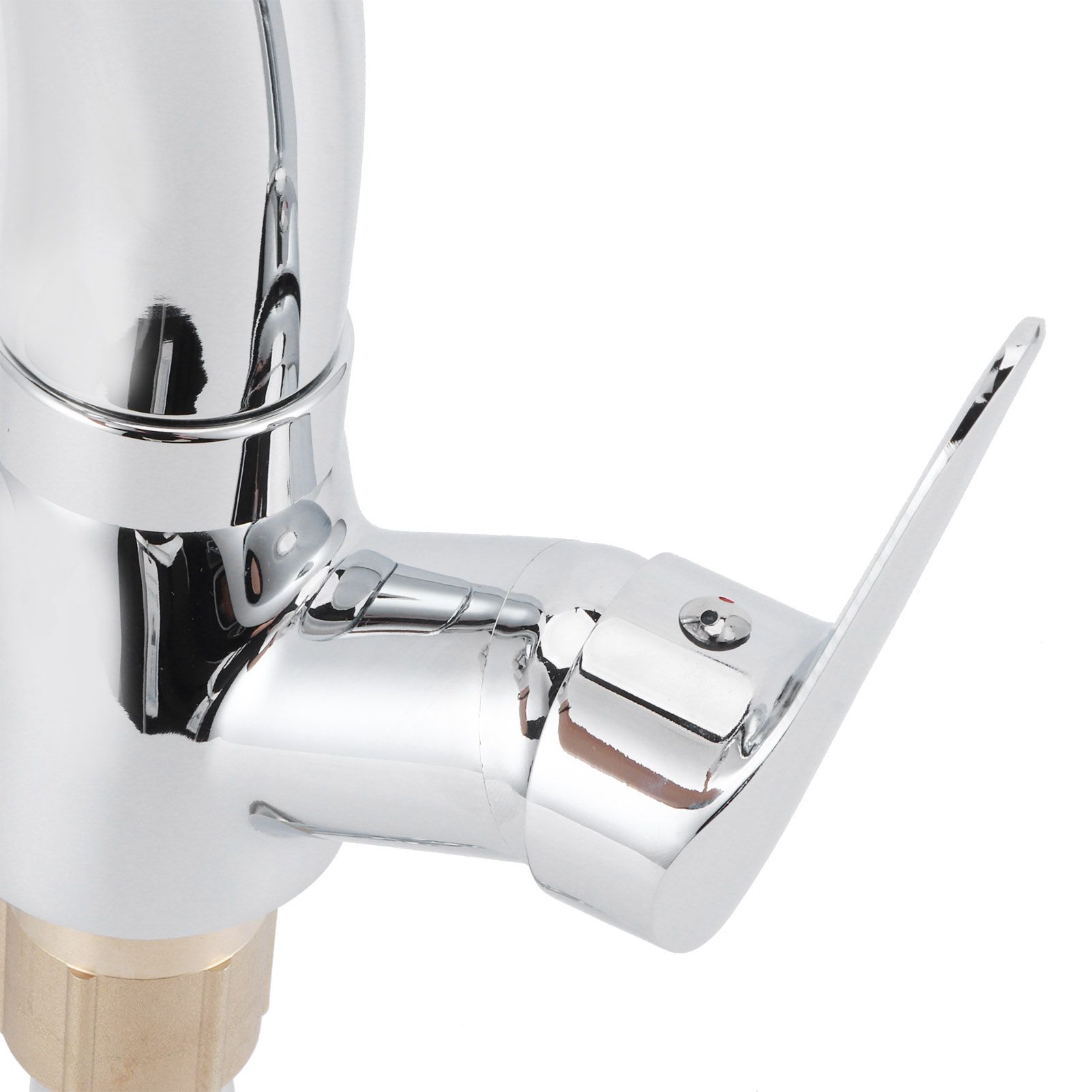 G1/2 Pull Out Bathroom Sink Faucet 360 Degree Rotatable Lift Type Hot and Cold view 11