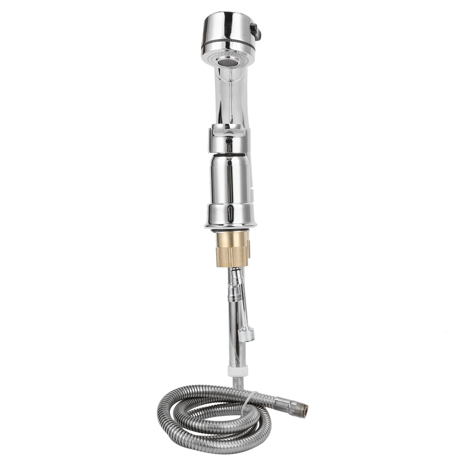 G1/2 Faucet Telescopic Rotatable Pull Out Cold Hot Water Mixer Tap for view 5