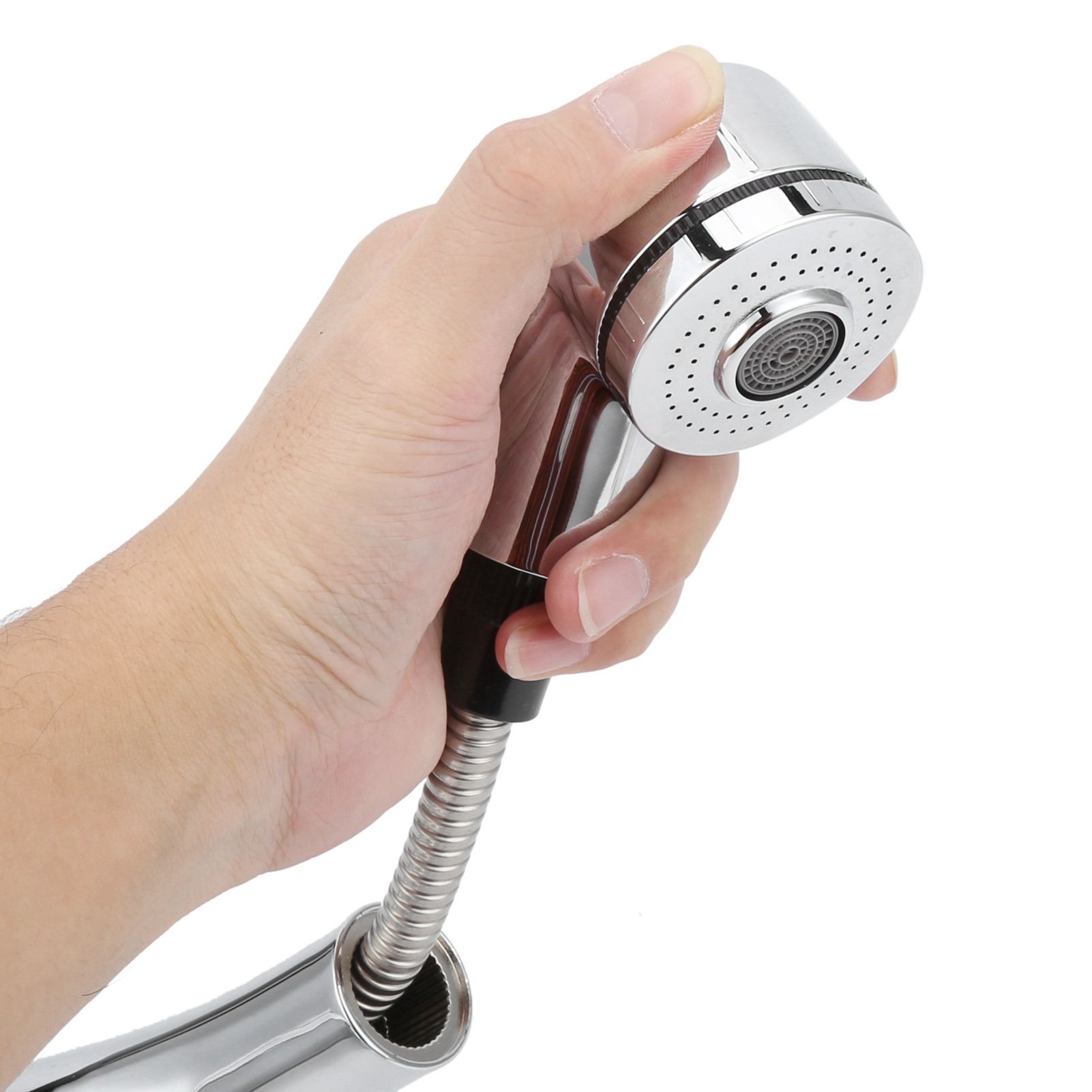 G1/2 Faucet Telescopic Rotatable Pull Out Cold Hot Water Mixer Tap for view 11
