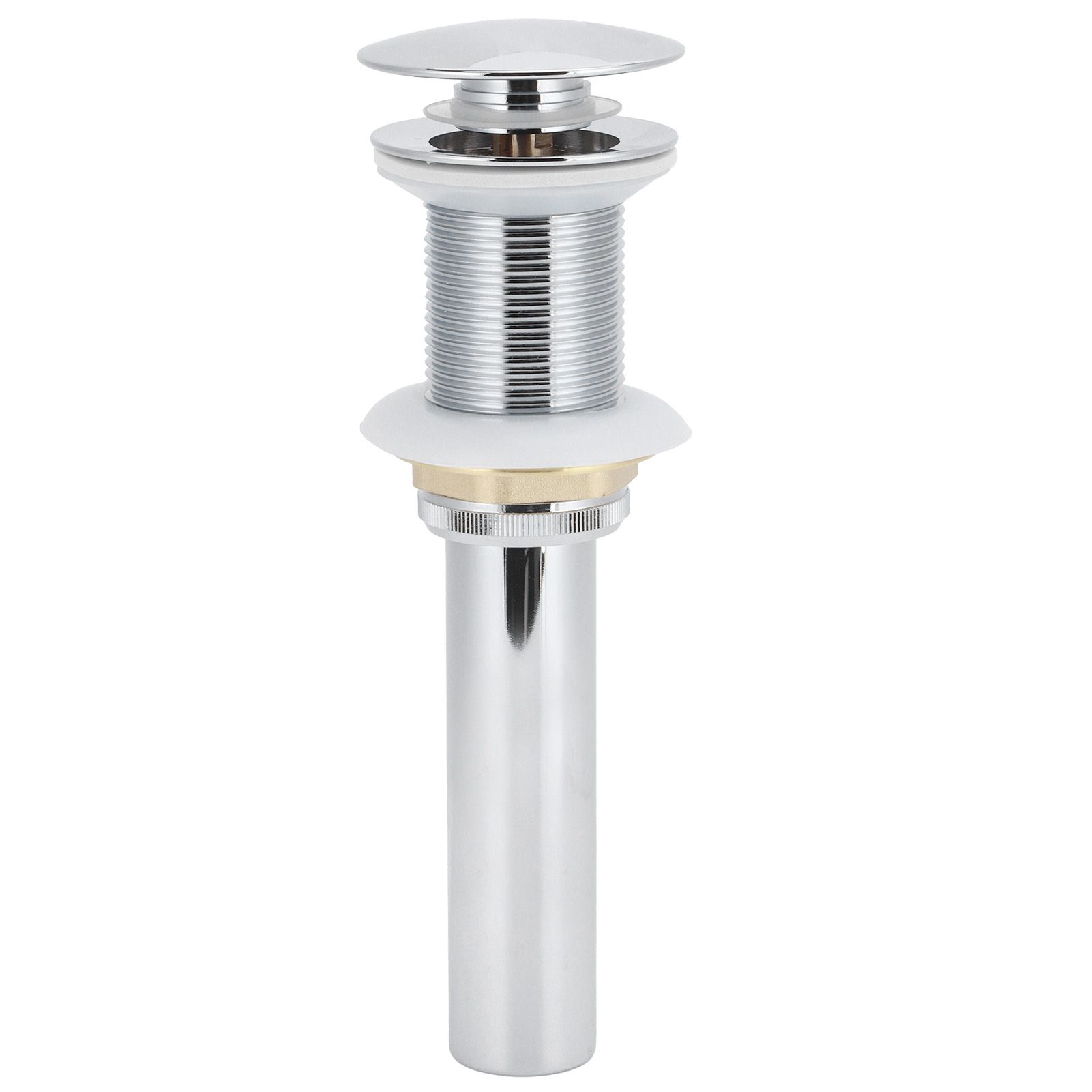 Bathroom Sink Drain Electroplating Popup Wash Basin Drainer Stopper — image 1