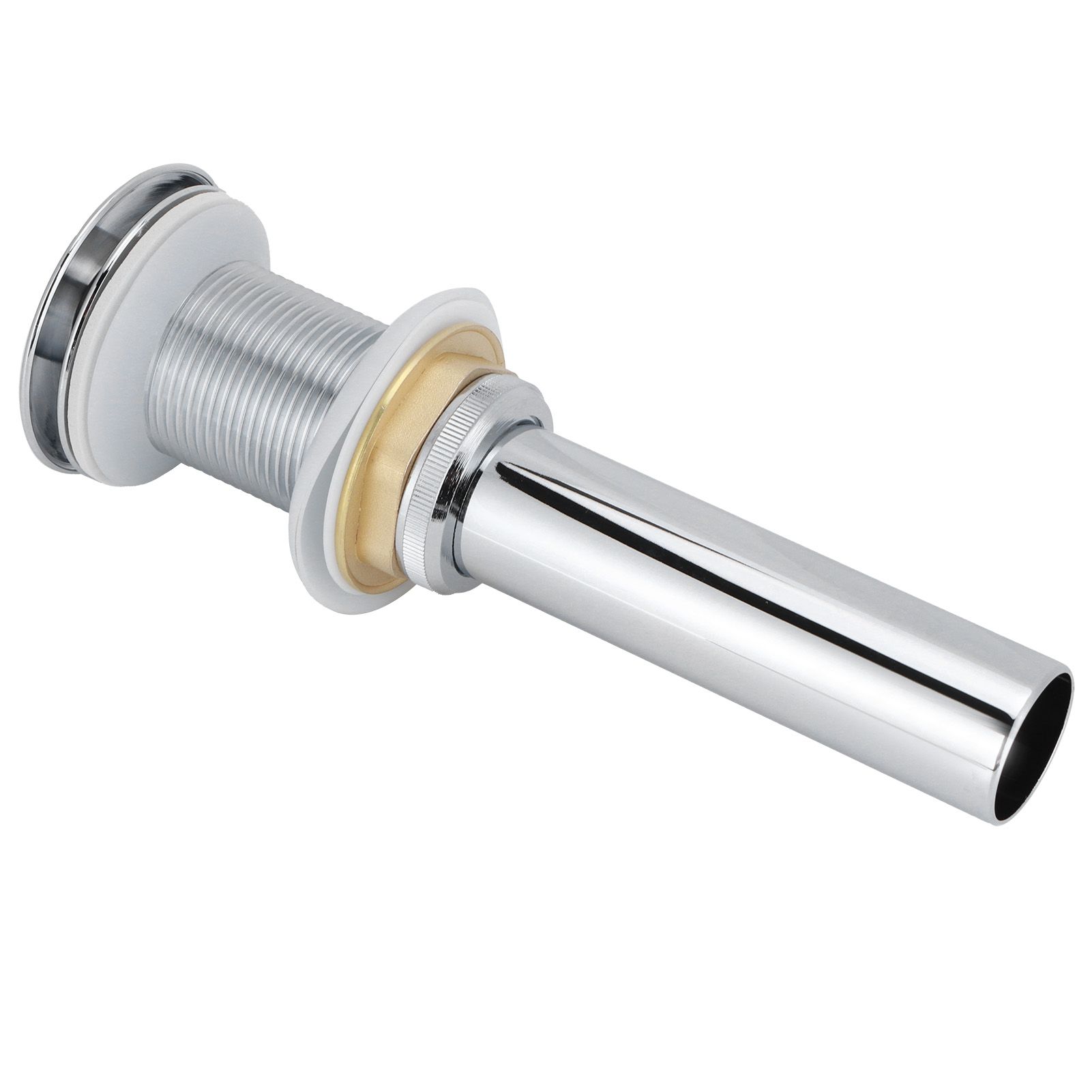 Bathroom Sink Drain Electroplating Popup Wash Basin Drainer Stopper view 4