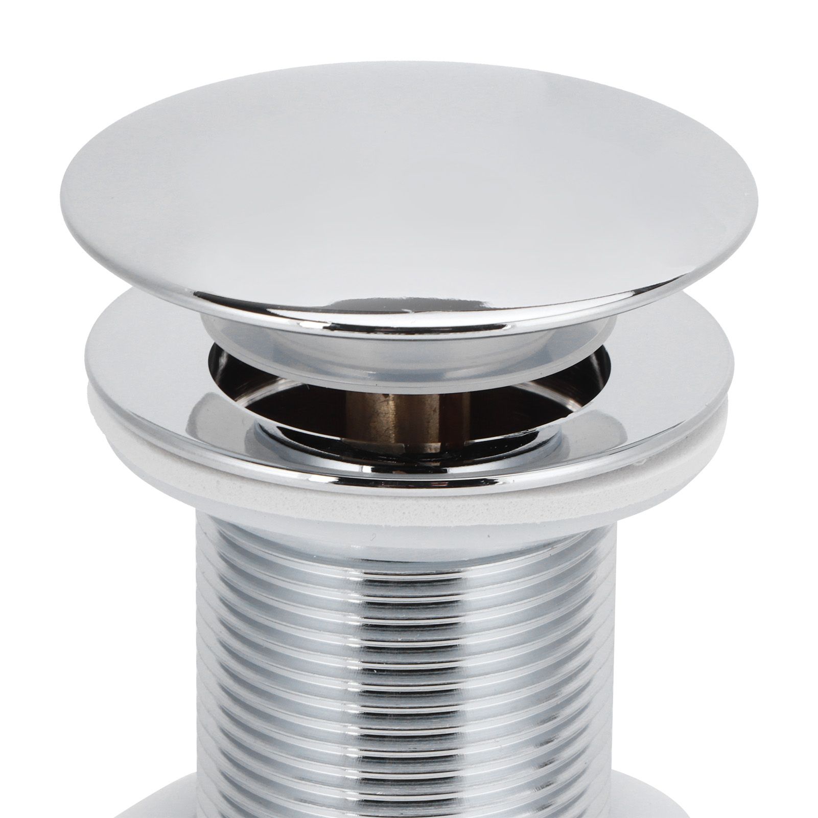 Bathroom Sink Drain Electroplating Popup Wash Basin Drainer Stopper view 11