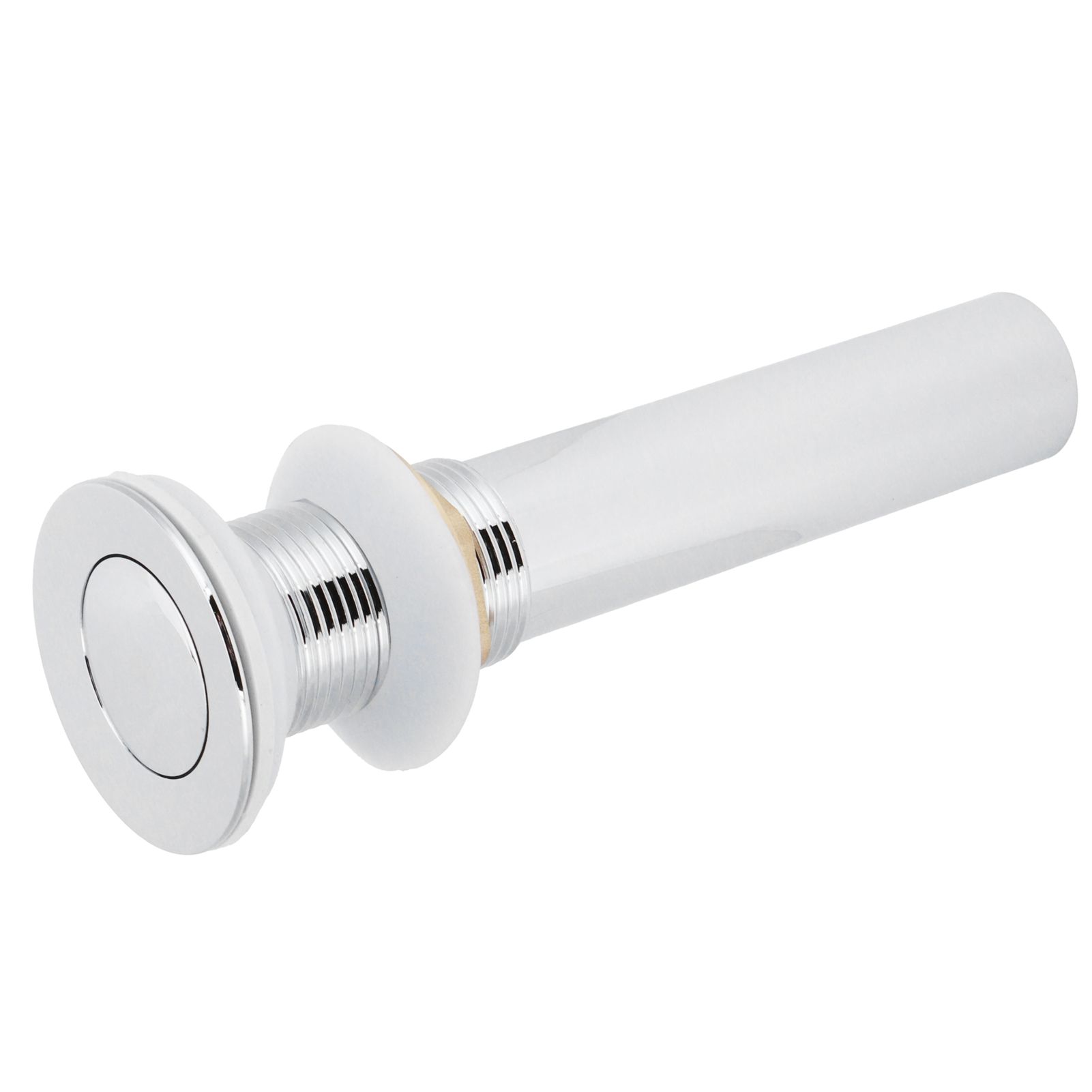 Basin Drain Sink Drain Stopper Electroplating Popup Drainer NonOverflow view 3