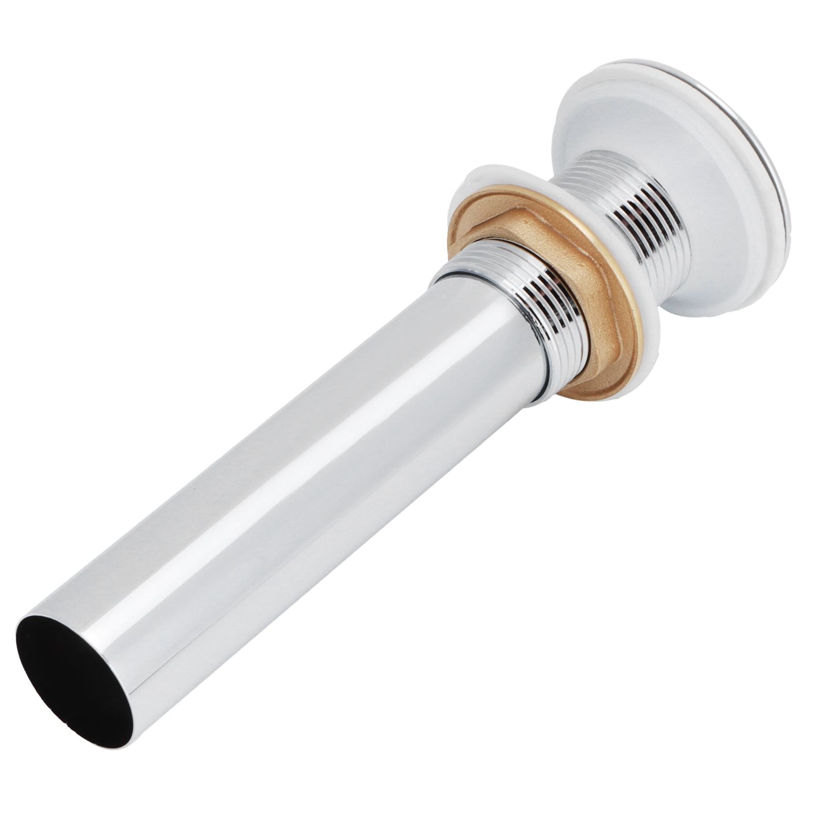 Basin Drain Sink Drain Stopper Electroplating Popup Drainer NonOverflow view 8
