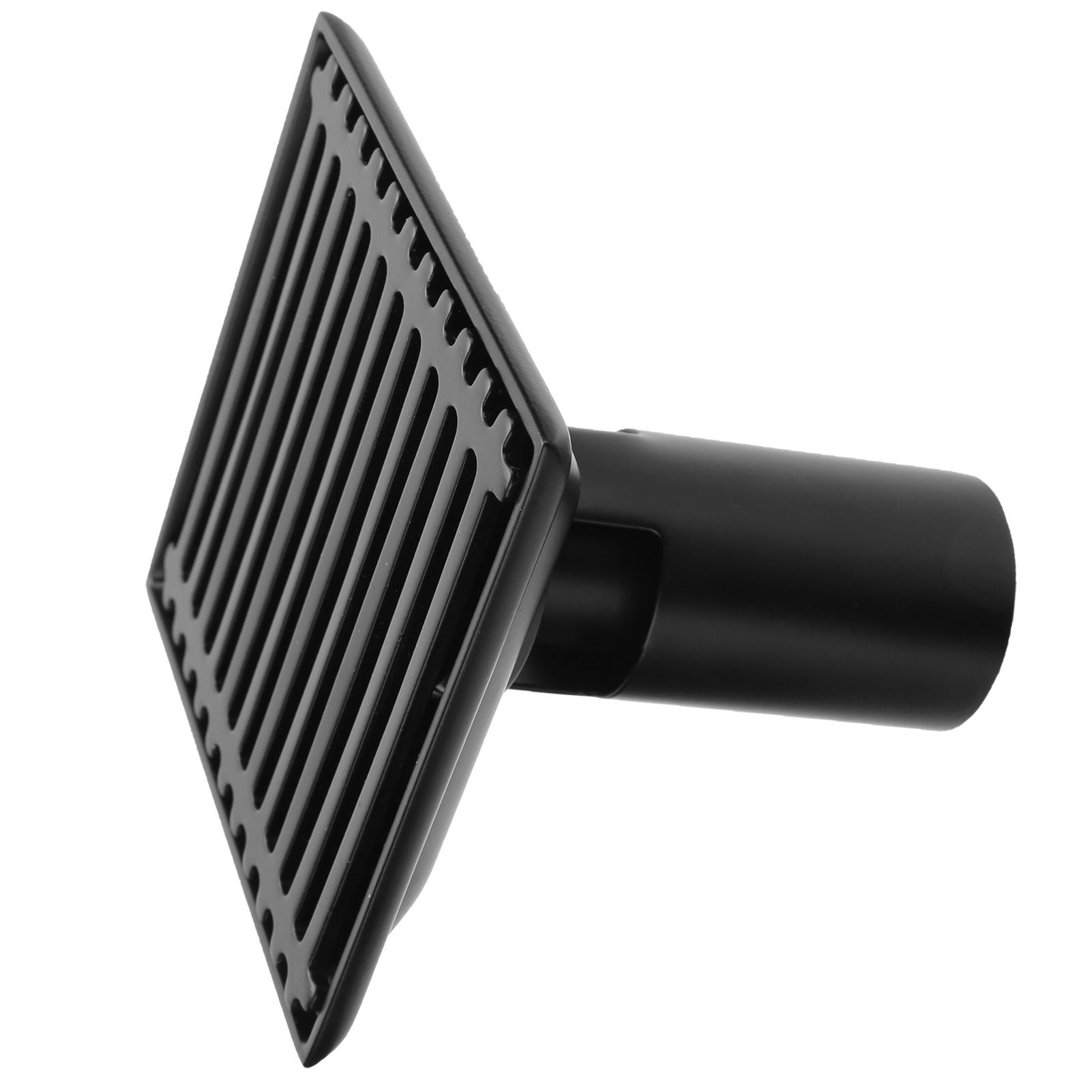 Floor Drain with Removable Cover Grille Square Shaped Shower Drain 10x10cm Black view 6