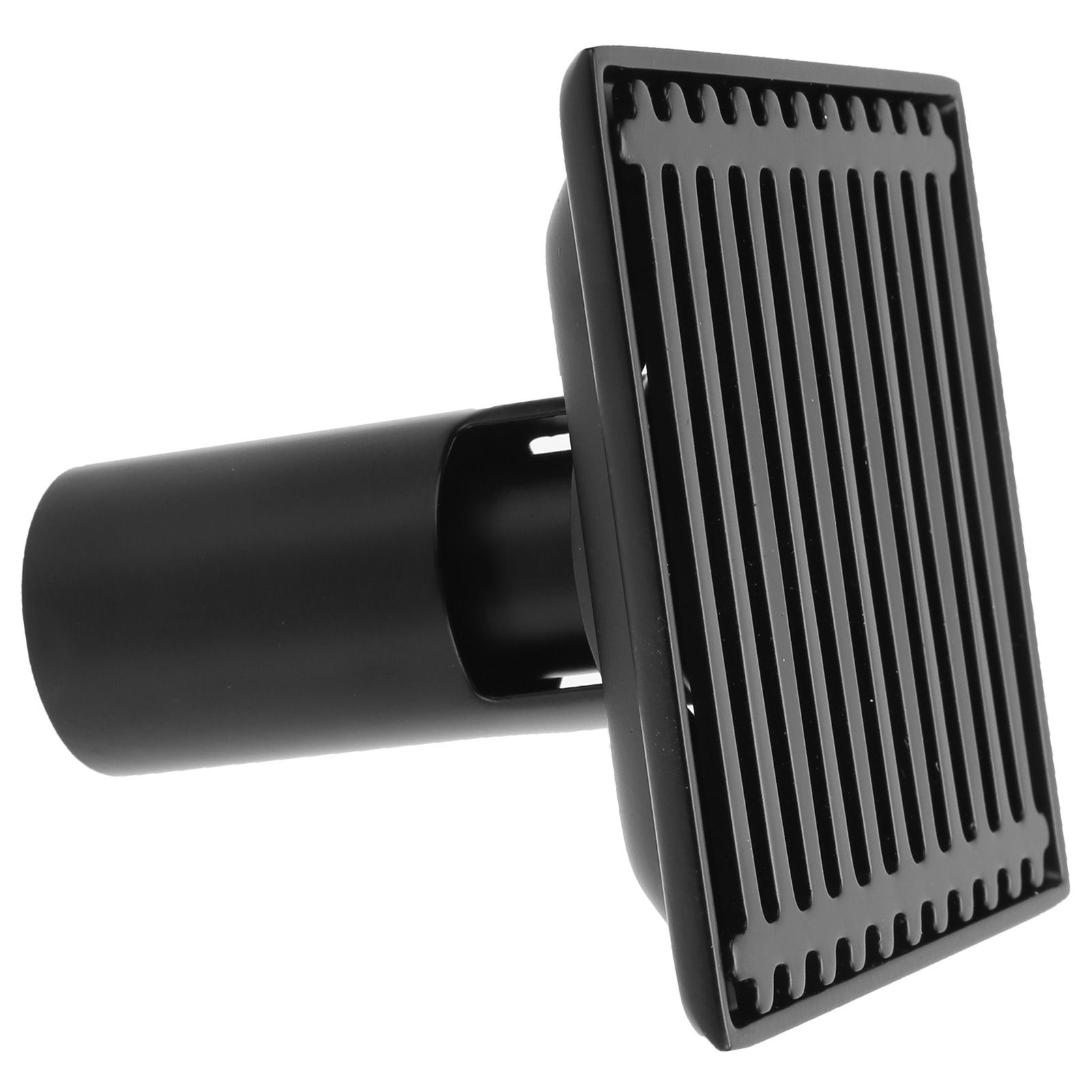 Floor Drain with Removable Cover Grille Square Shaped Shower Drain 10x10cm Black view 7