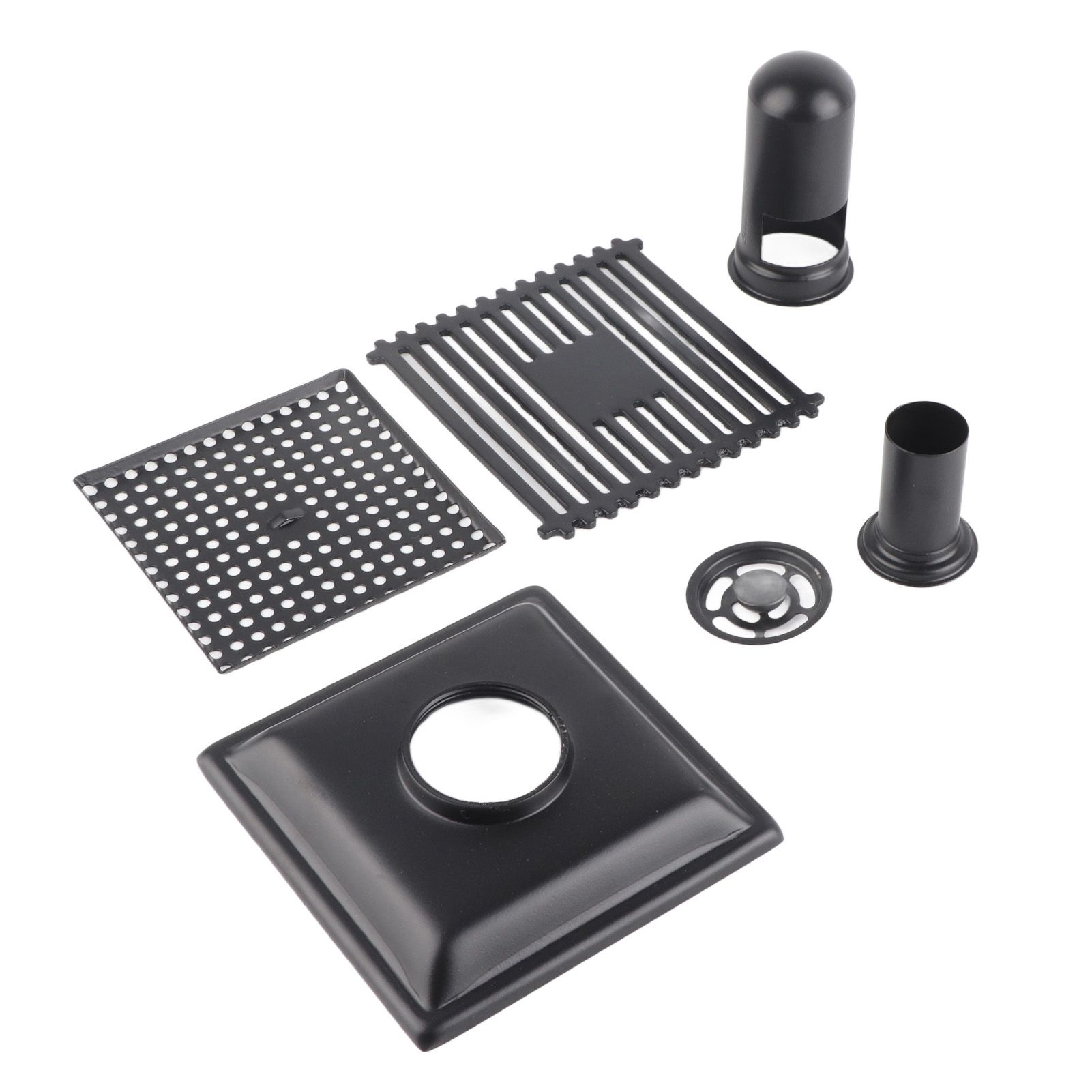 Shower Floor Drain with Removable Cover Grille SUS304 Stainless Steel Bathroom — image 1