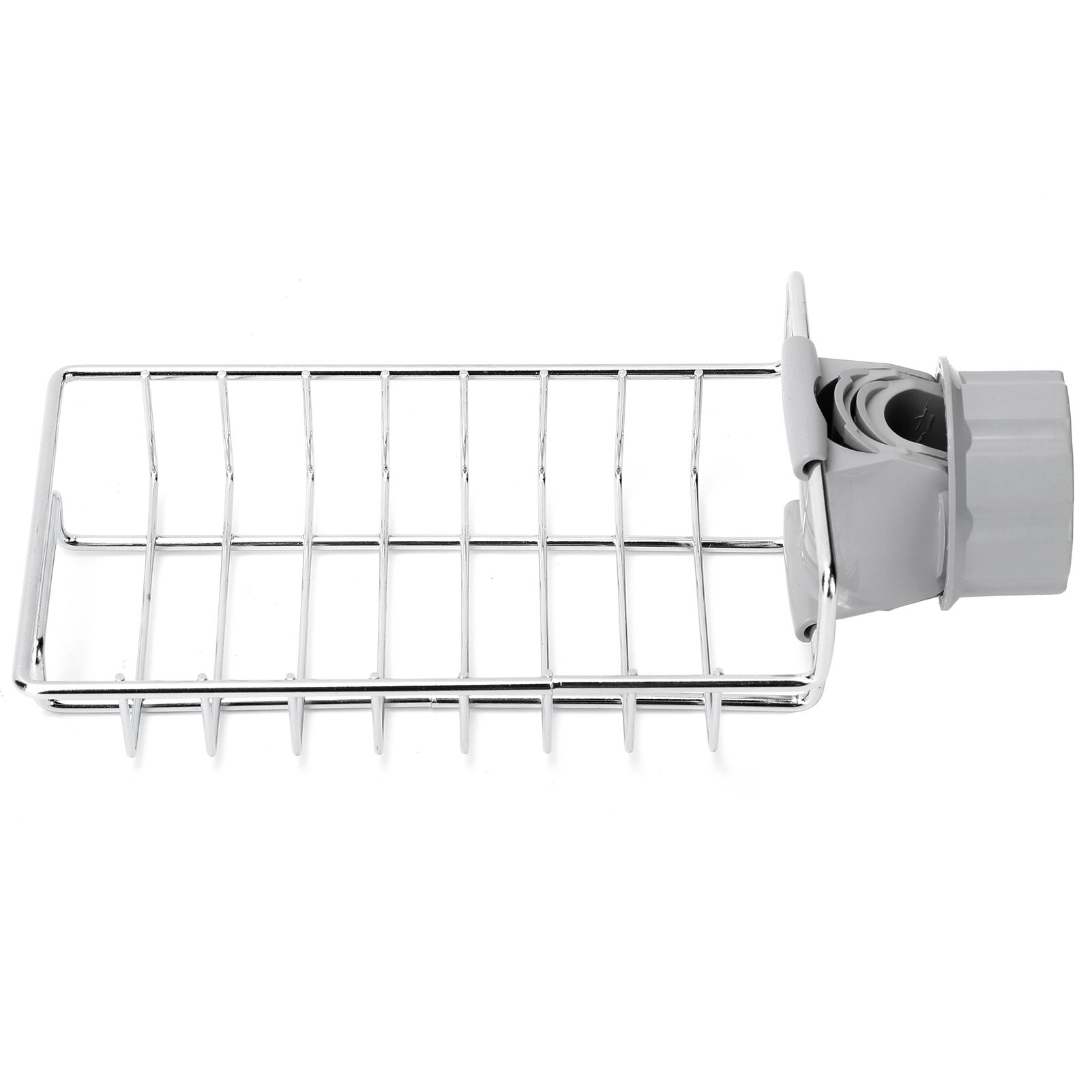 Sink Hanging Storage Rack Stainless Steel Faucet Clip Drain Shelf Dish Cloth view 8