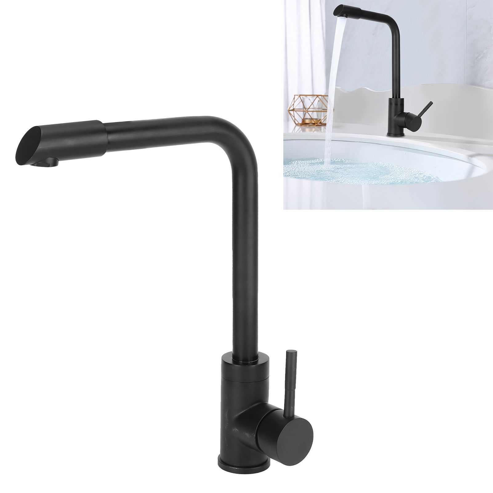 G1/2 Thread Wash Basin Sink Water Faucet Hot and Cold Water Tap for Bathrooom view 10