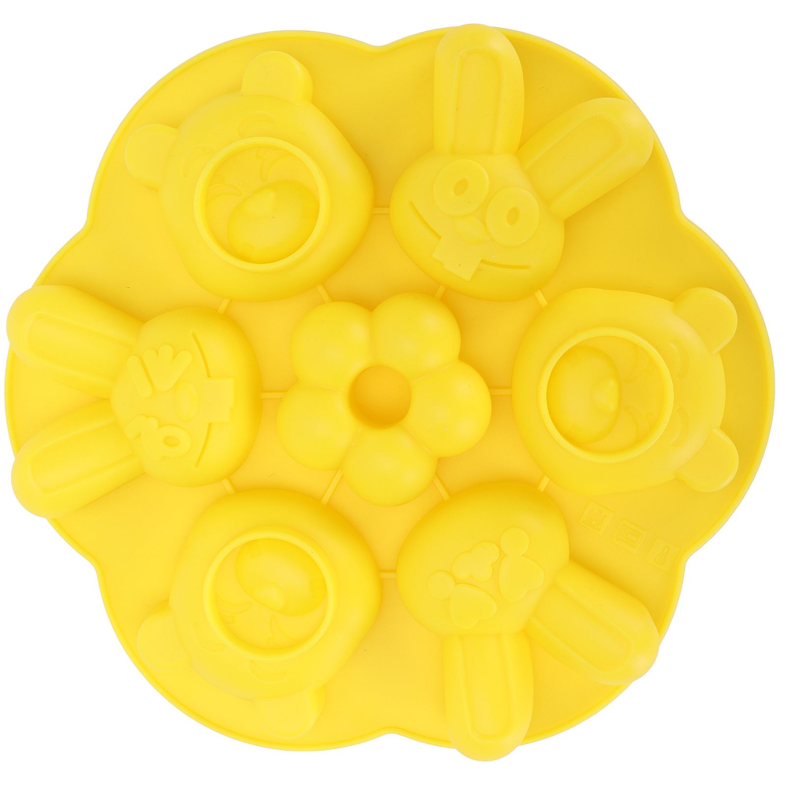 Cartoon Silicone Mold DIY HandMade Reusable Cake Chocolate Mold for Baking Kitchen