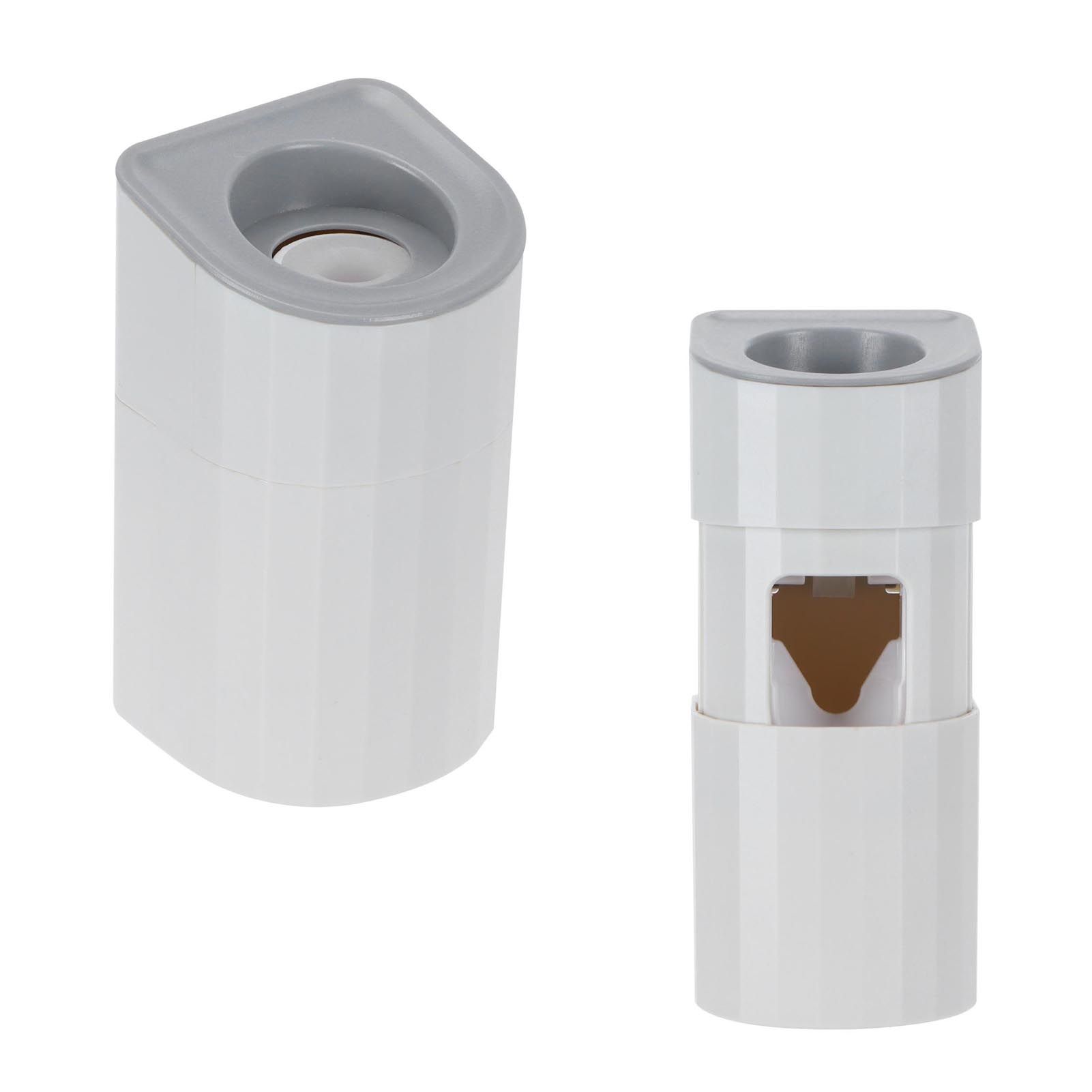 Toothpaste Dispenser Hands Free Wall Mounted Toothpaste Squeezer for Washroom view 3