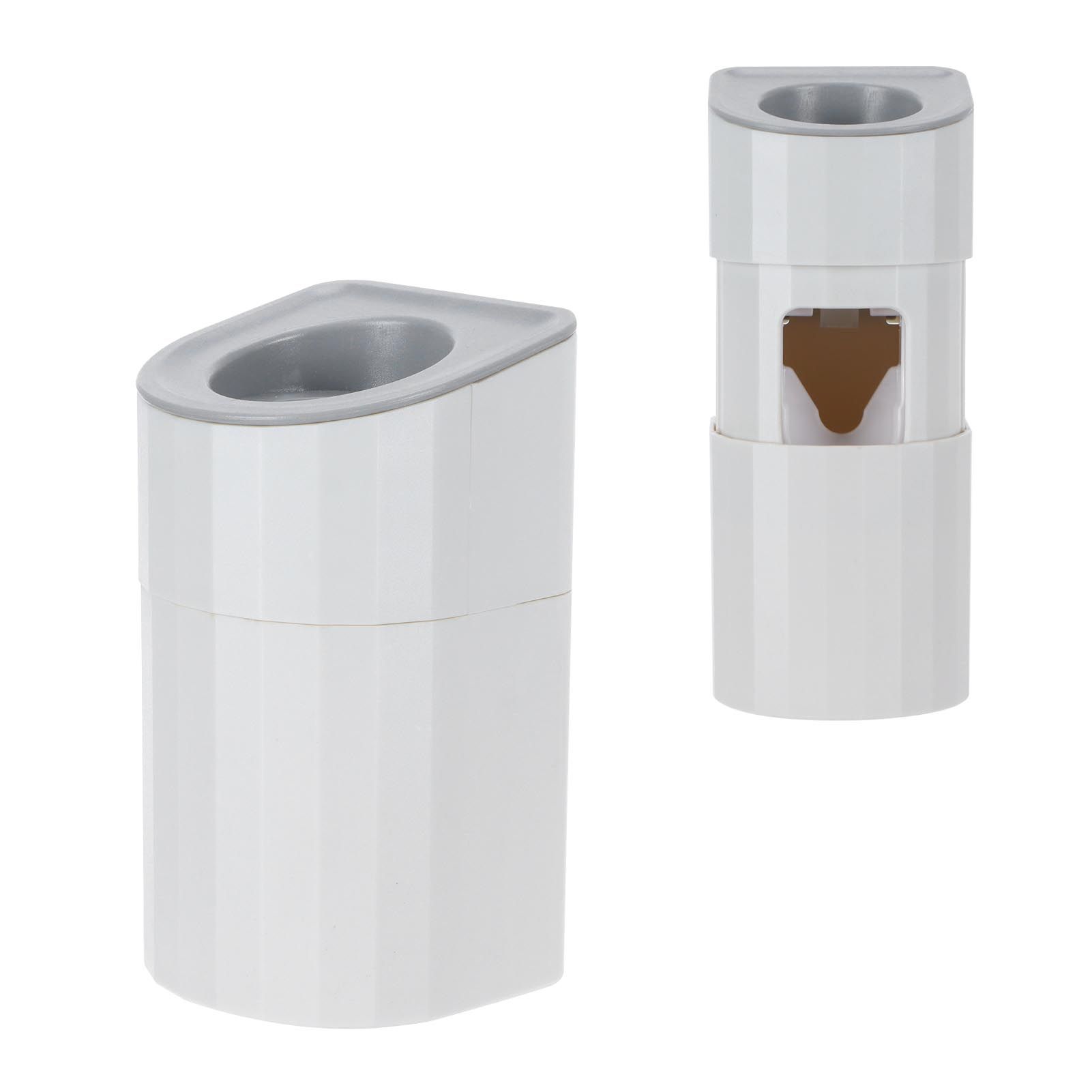 Toothpaste Dispenser Hands Free Wall Mounted Toothpaste Squeezer for Washroom view 7