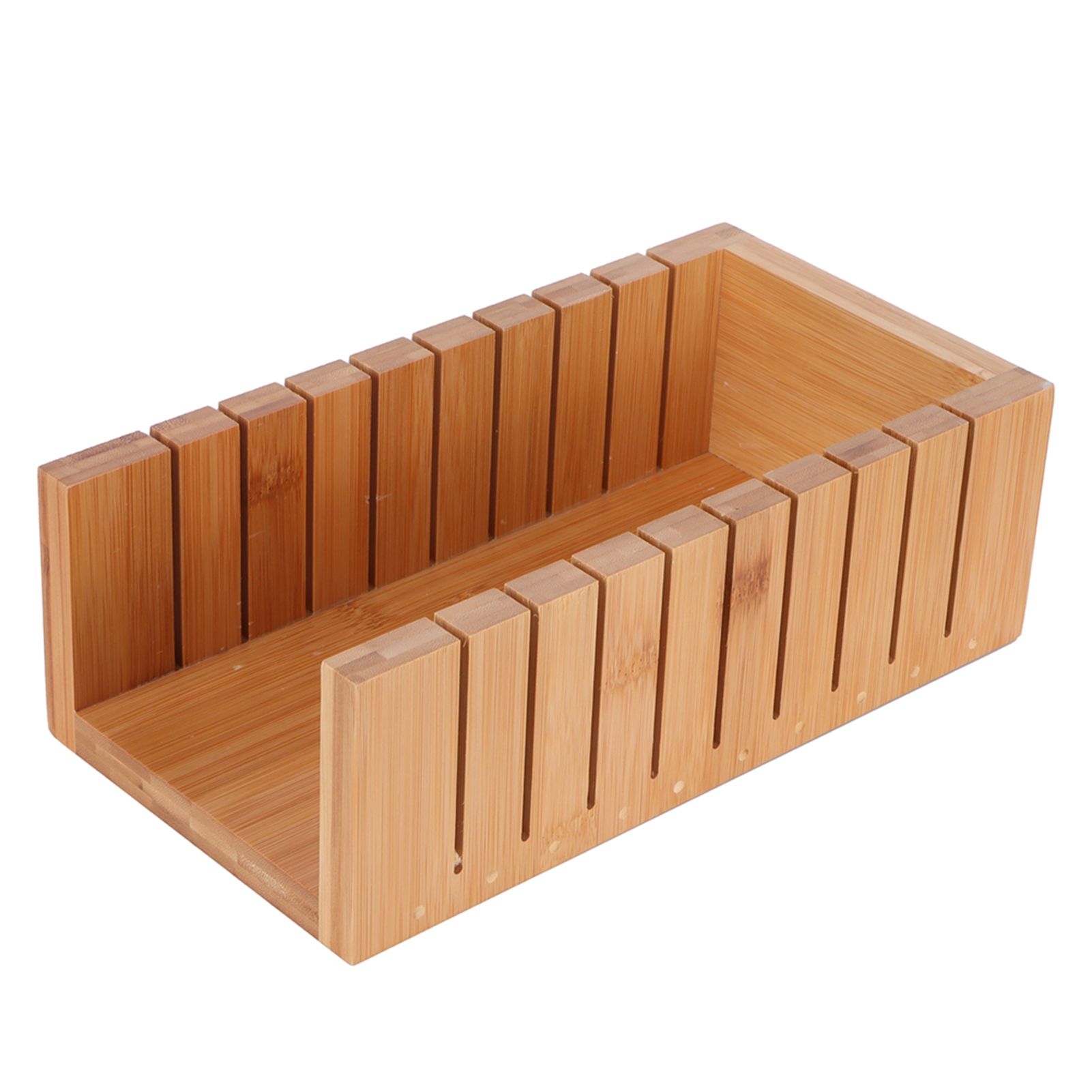 Soap Cutting Tool Set Wooden Bread Cutter Mold with Straight Wavy Stainless view 5