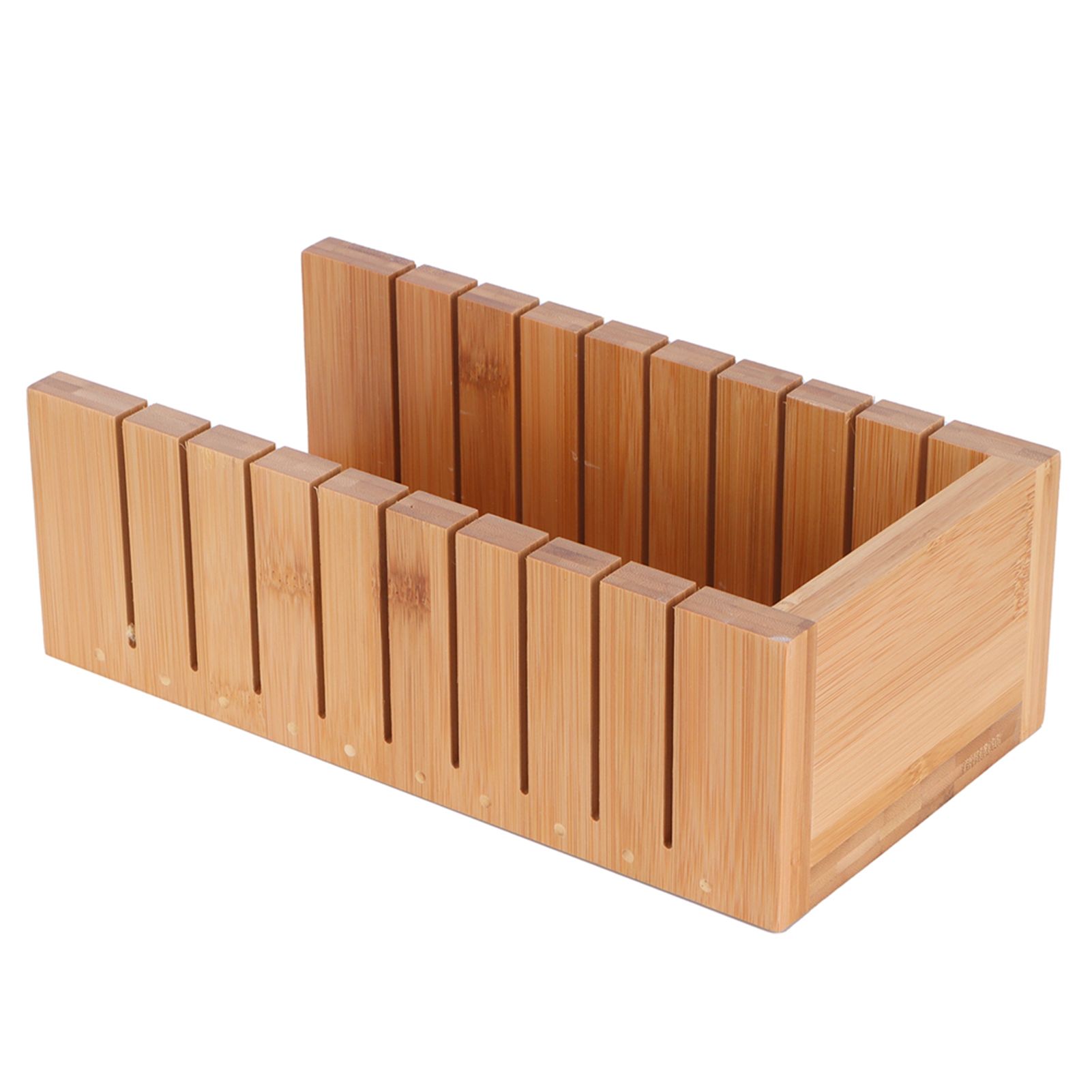 Soap Cutting Tool Set Wooden Bread Cutter Mold with Straight Wavy Stainless view 9