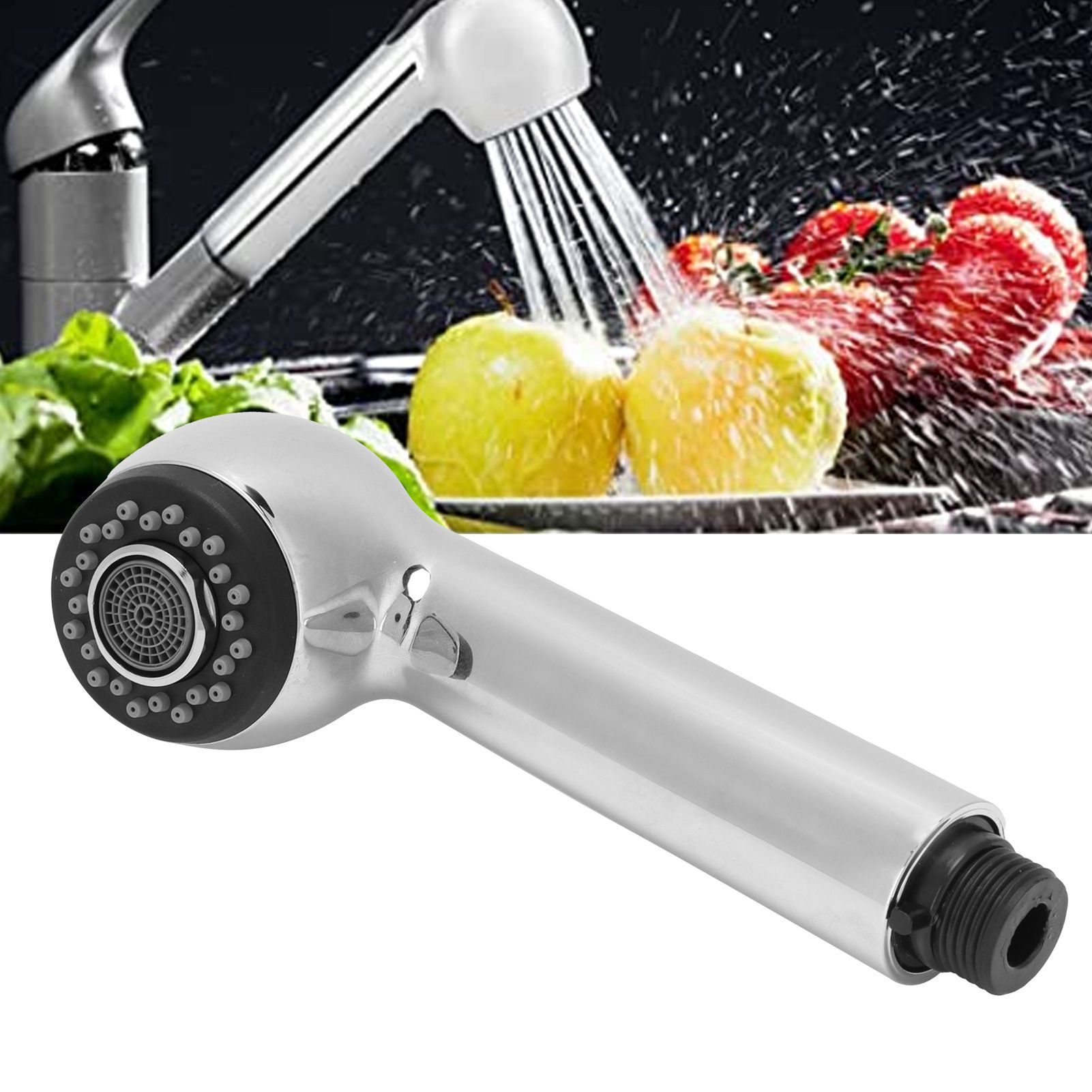 G1/2 Handheld Bathroom Shower Head Spray Head Replacement for Kitchen Sink view 11
