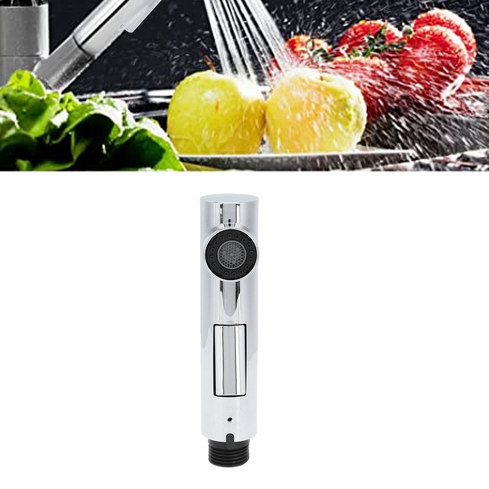 G1/2 Pull Out Faucet Spray Shower Head Kitchen Bathroom Sink Faucet view 12
