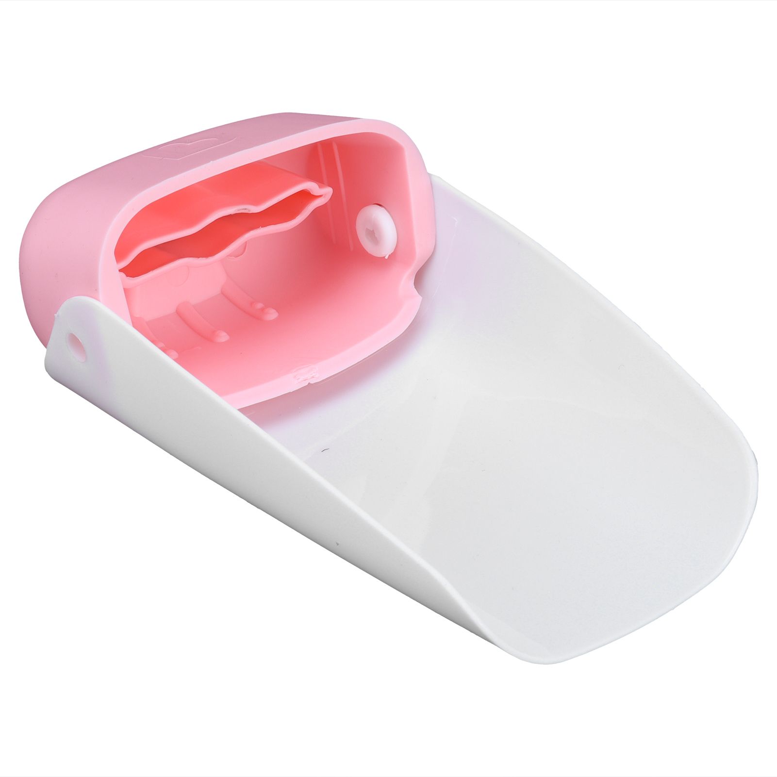 Portable Faucet Extender Sink Extension Spout for Toddler Baby Children Hand view 3