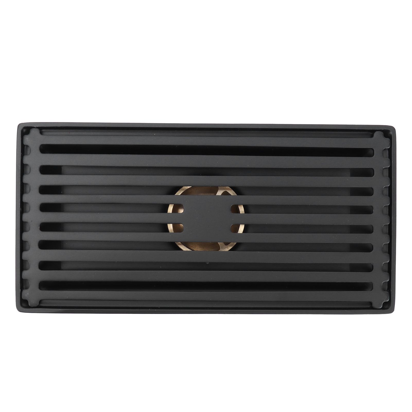 Black Floor Drain with Removable Cover Stainless Steel Bathroom Kitchen view 8