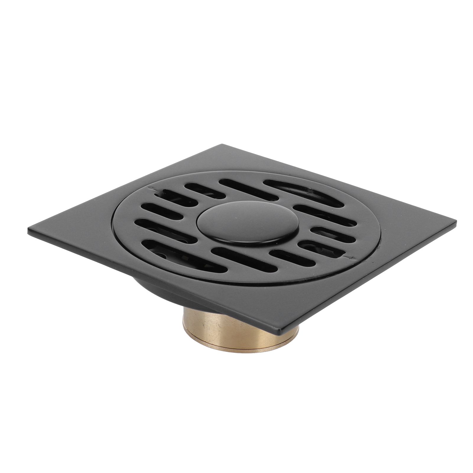 Concealed Floor Drain Set Deodorant Shower Drain Part for Bathroom Kitchen Black view 8