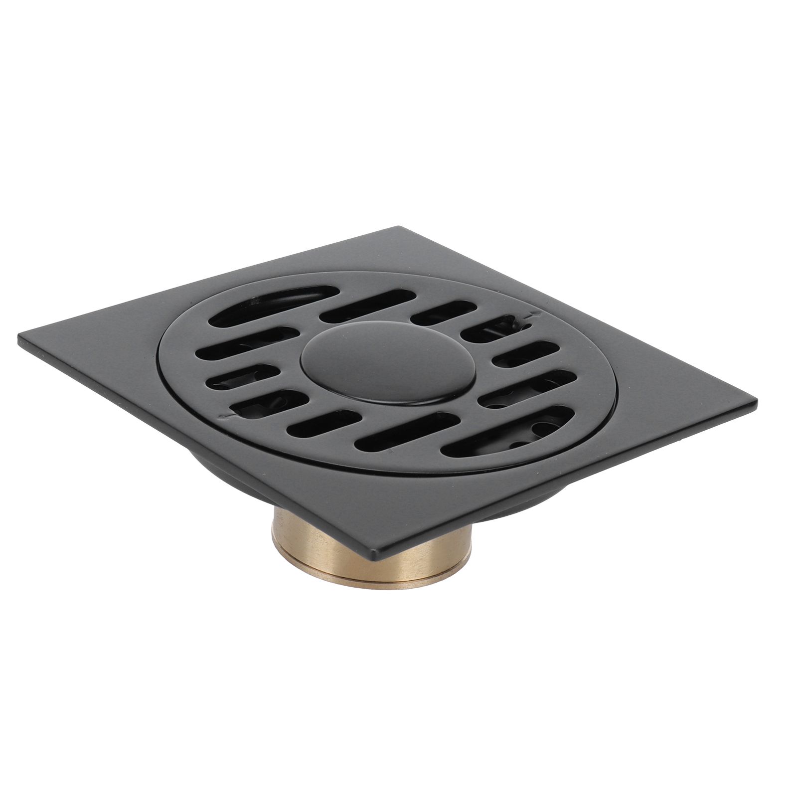 Concealed Floor Drain Set Deodorant Shower Drain Part for Bathroom Kitchen Black view 9
