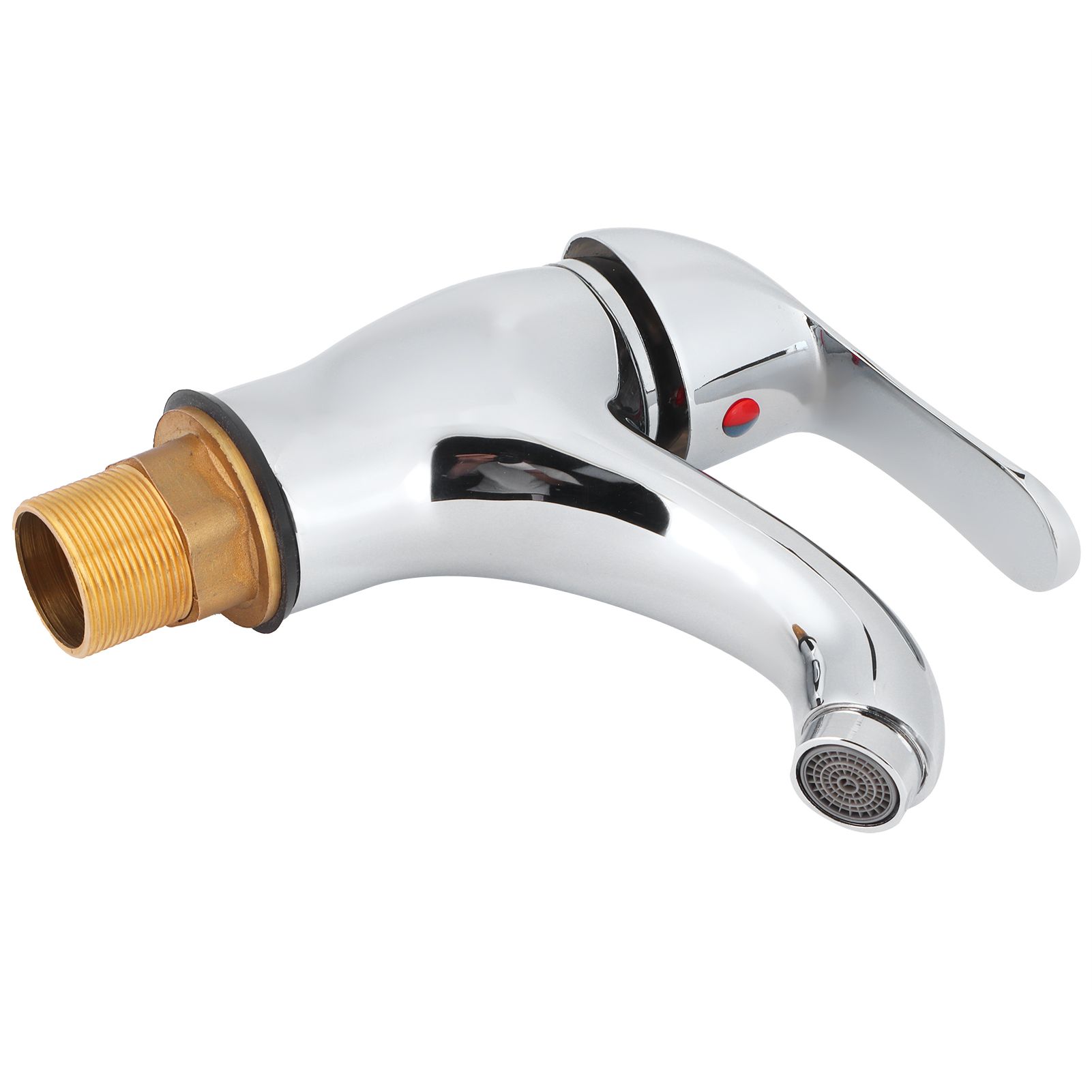 G1/2 Kitchen Faucet Copper Hot and Cold Water Tap for Wash Basin Bathroom view 7
