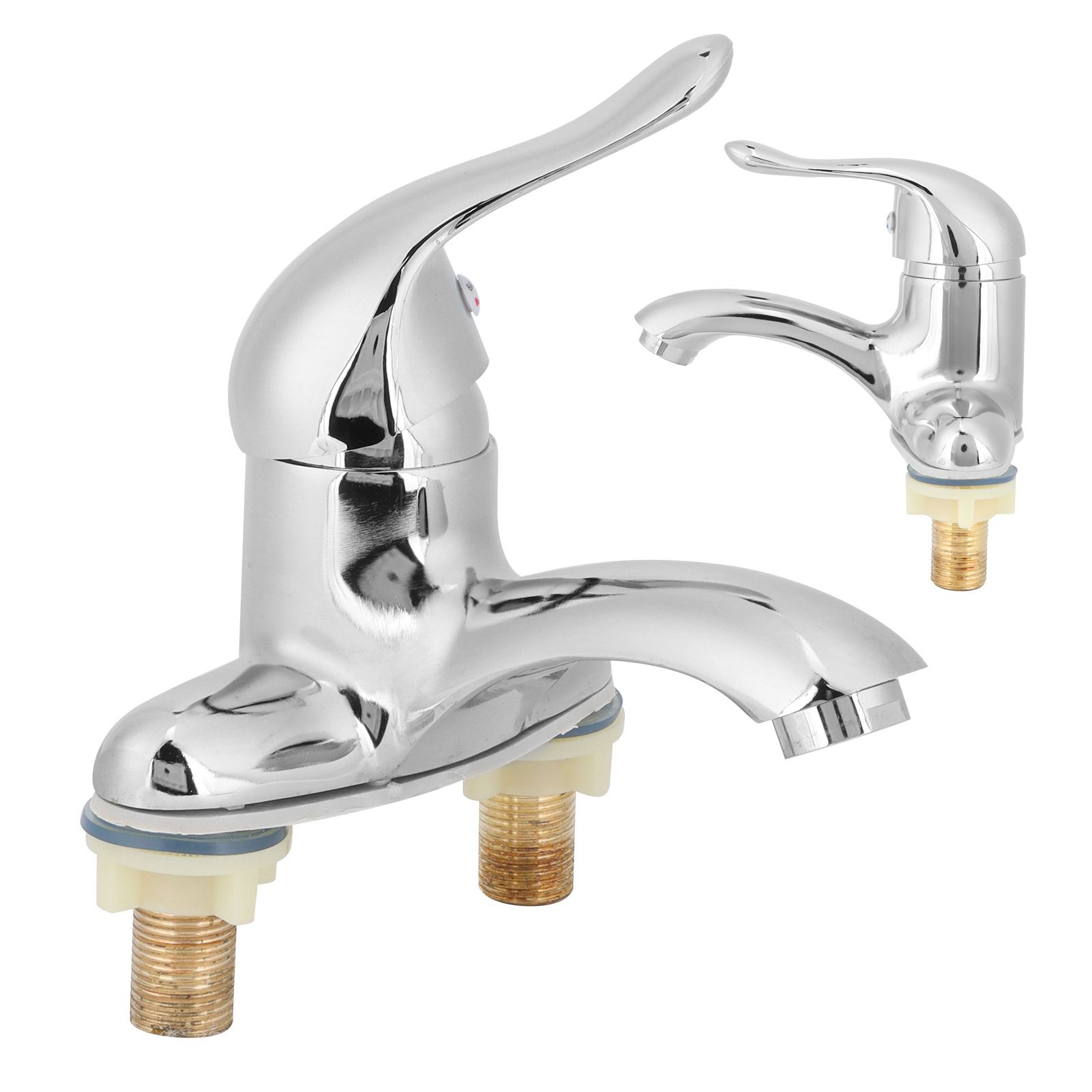 G1/2 Zinc Alloy Faucet Single Handle Hot and Cold Water Mixing Valve Faucet view 10