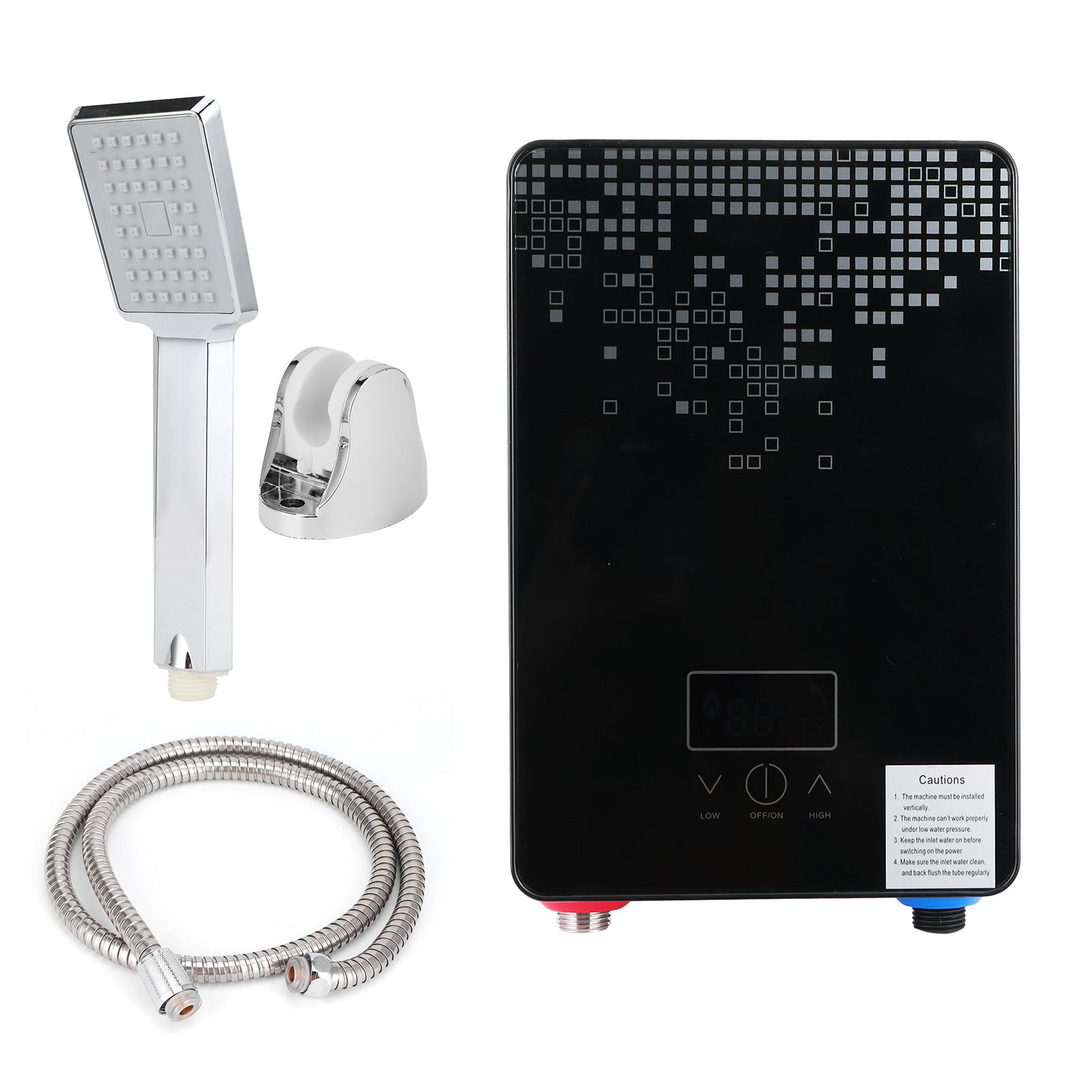 6500W 220V Instant Heating Electric Water Heater Digital Display with Shower view 7